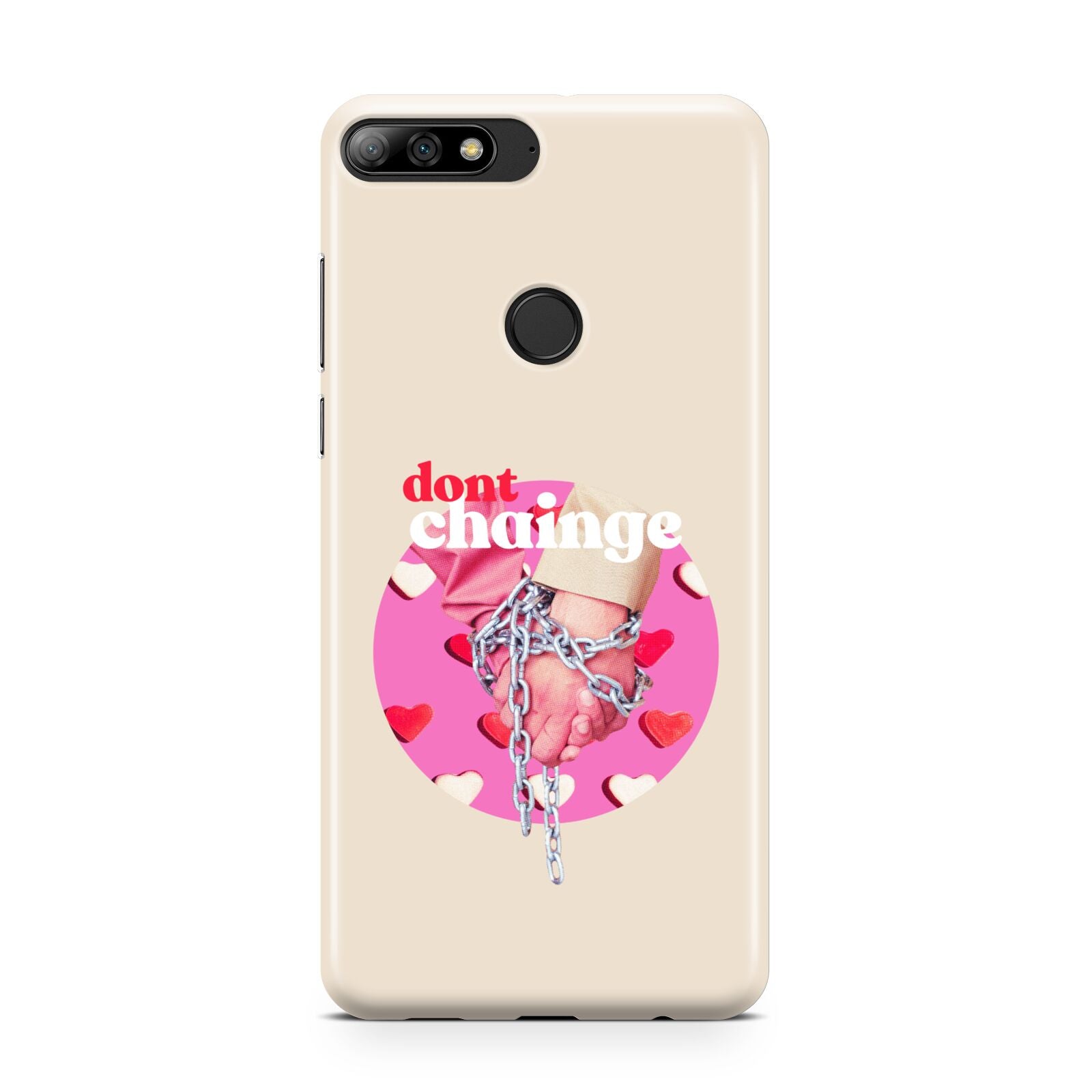 Retro Valentines Quote Huawei Y7 2018