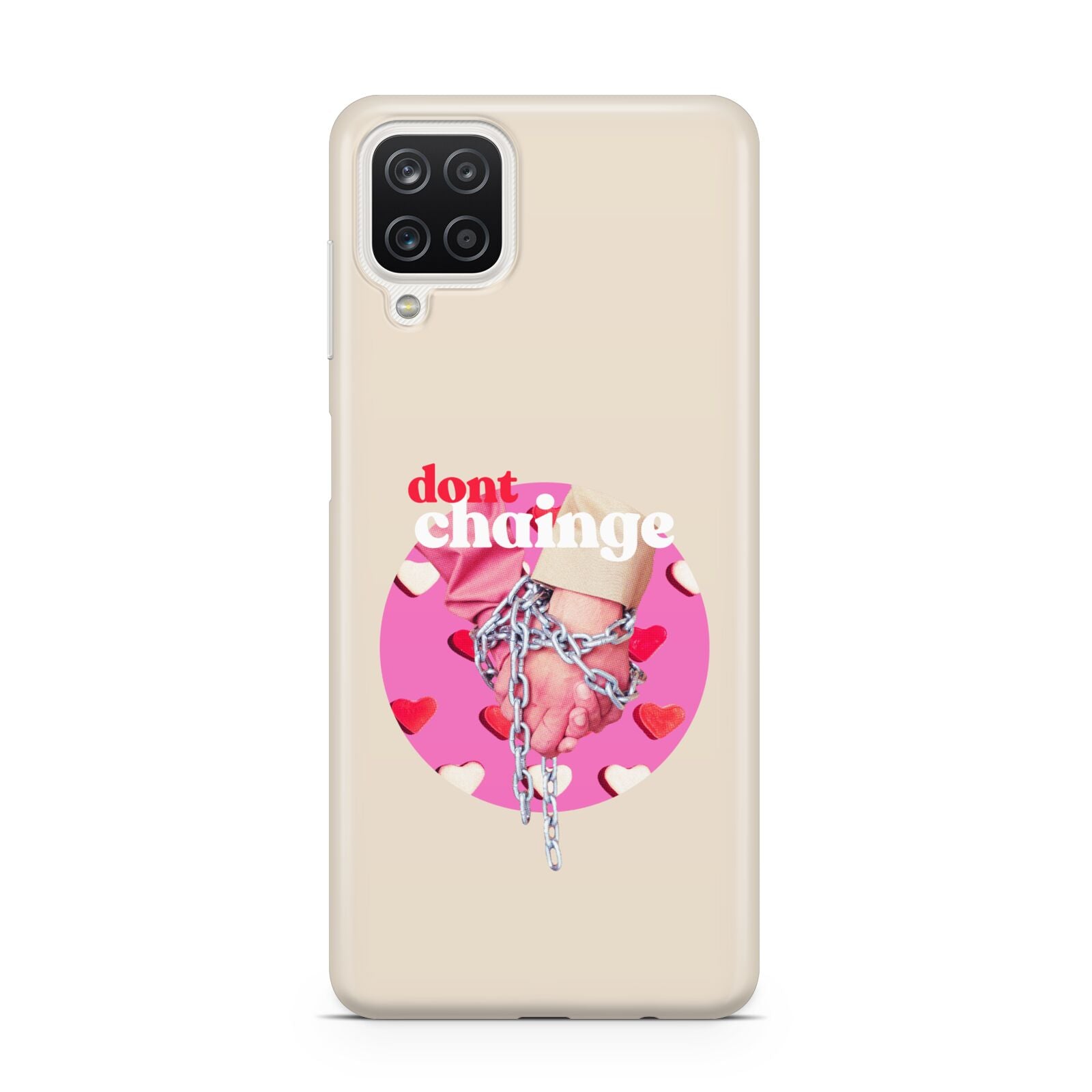 Retro Valentines Quote Samsung A12 Case