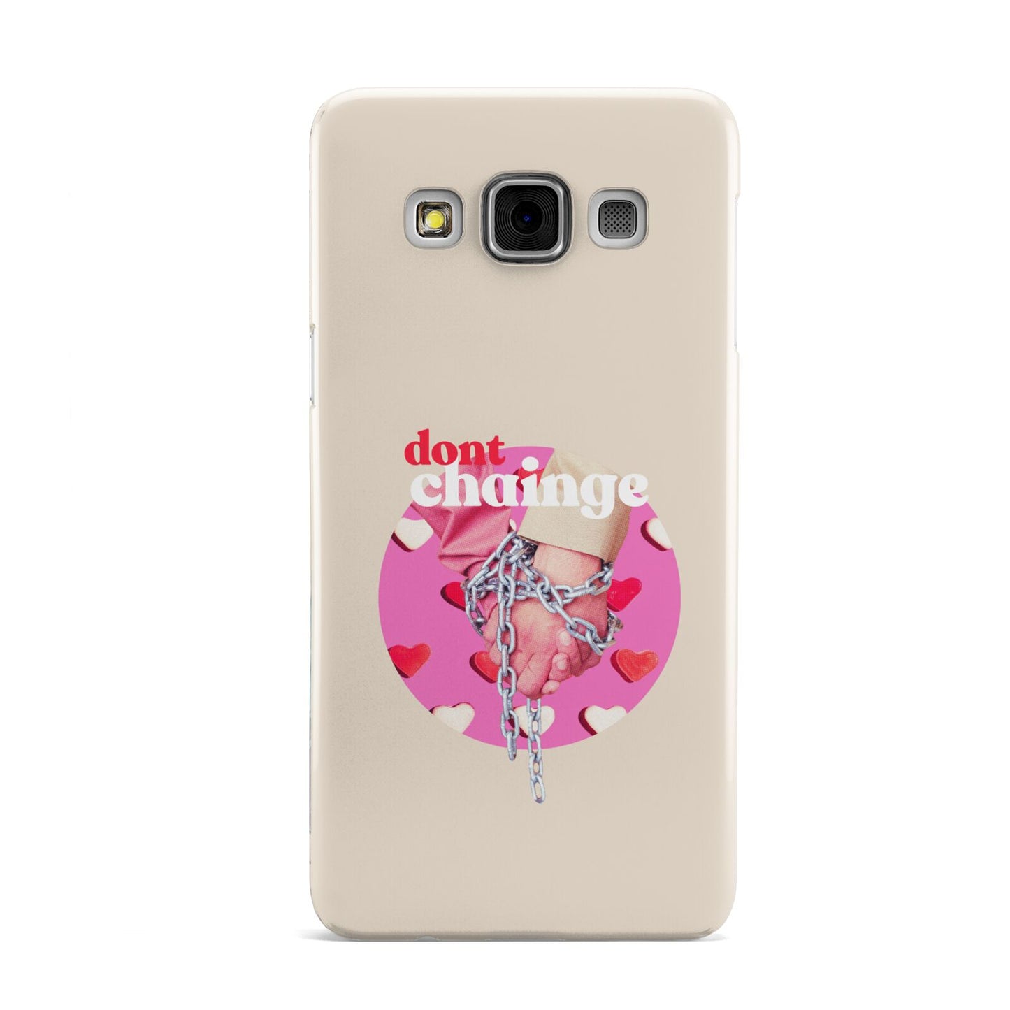 Retro Valentines Quote Samsung Galaxy A3 Case