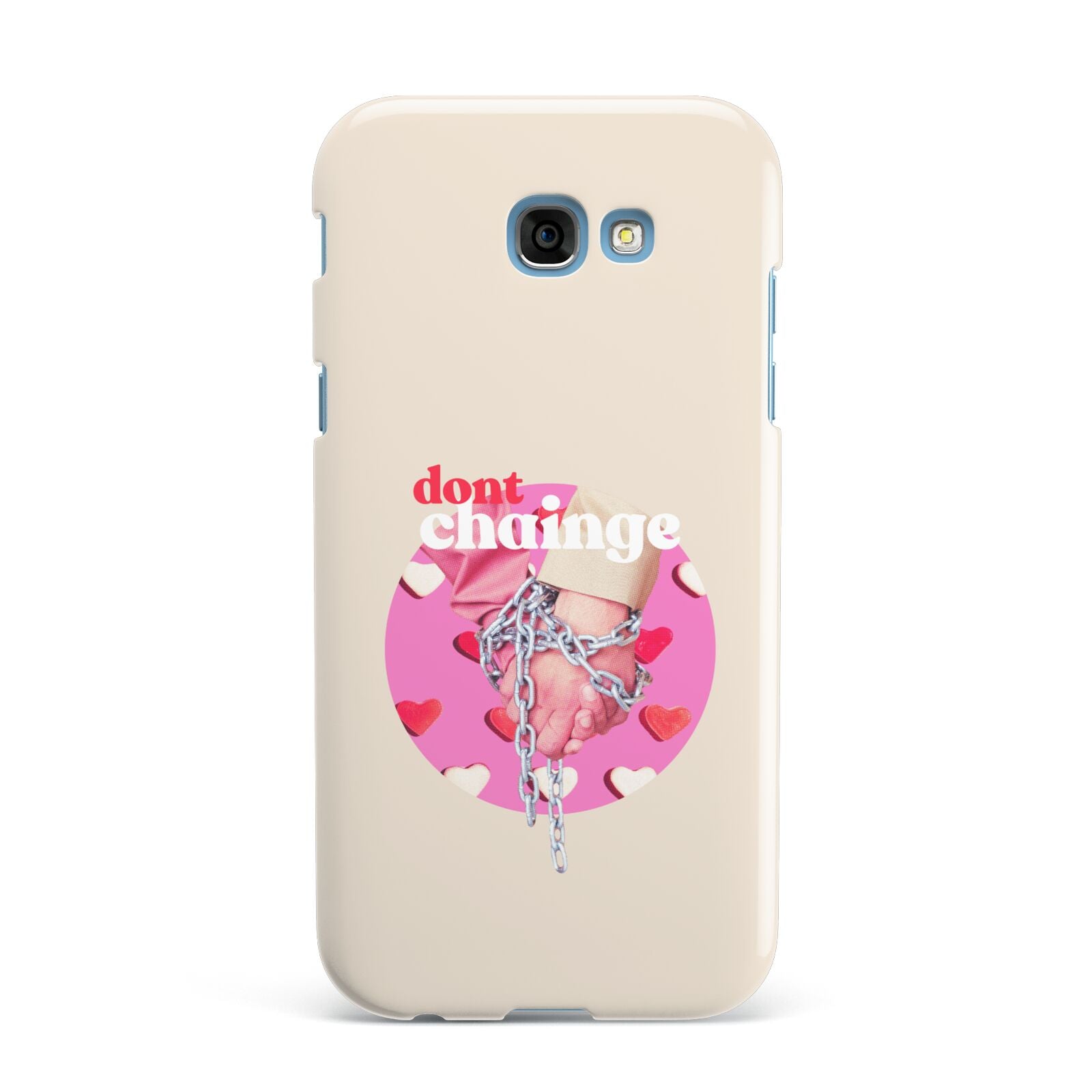 Retro Valentines Quote Samsung Galaxy A7 2017 Case