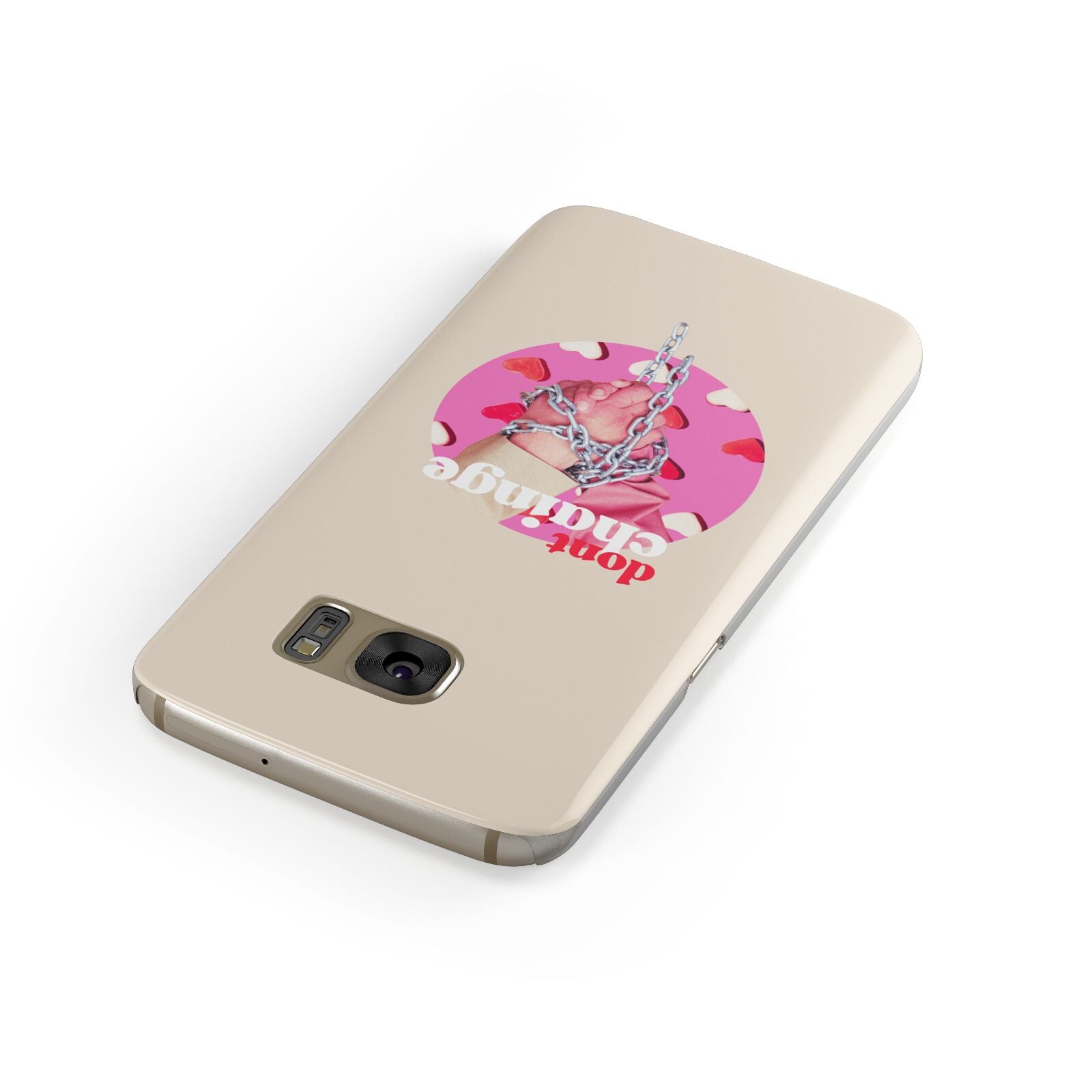 Retro Valentines Quote Samsung Galaxy Case Front Close Up