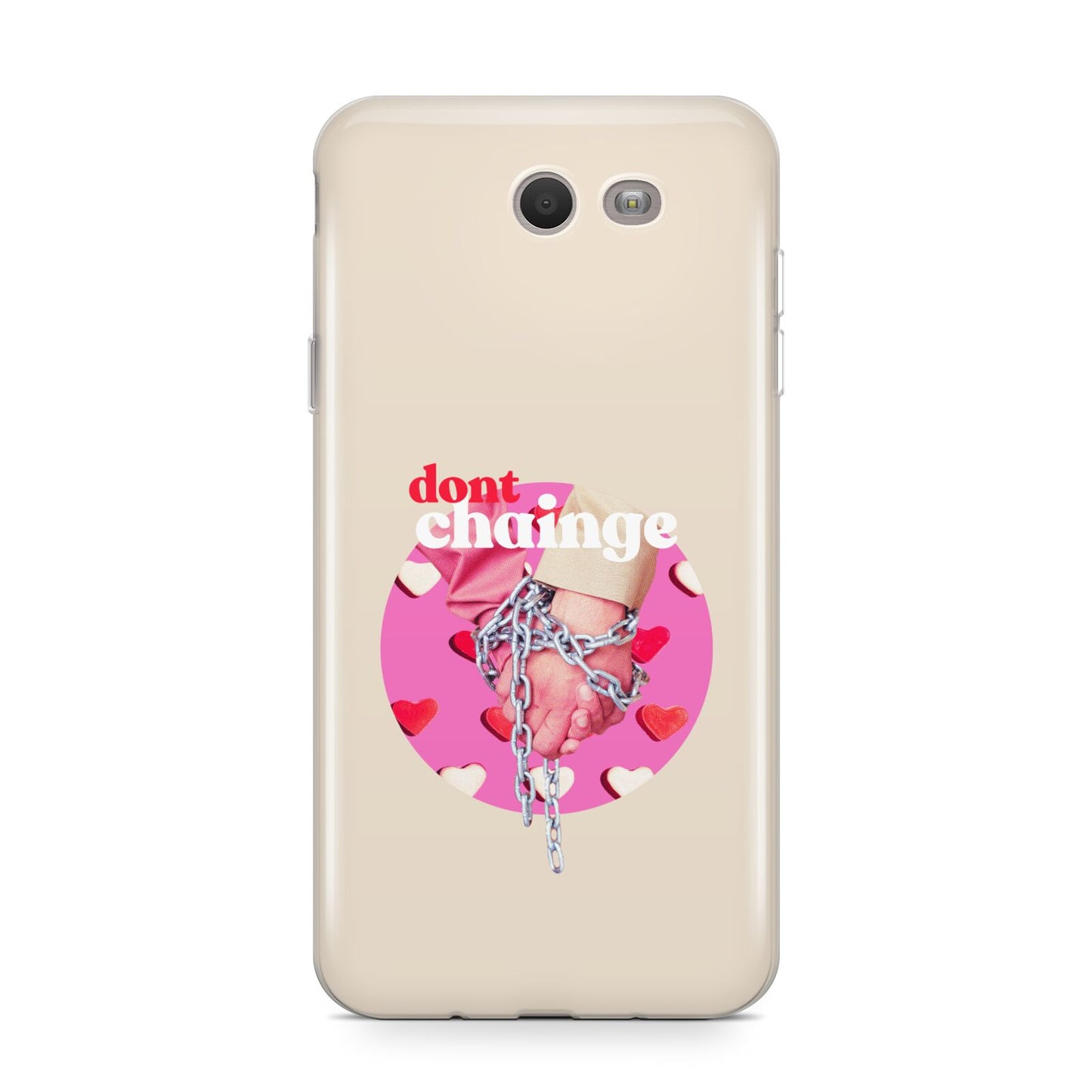 Retro Valentines Quote Samsung Galaxy J7 2017 Case