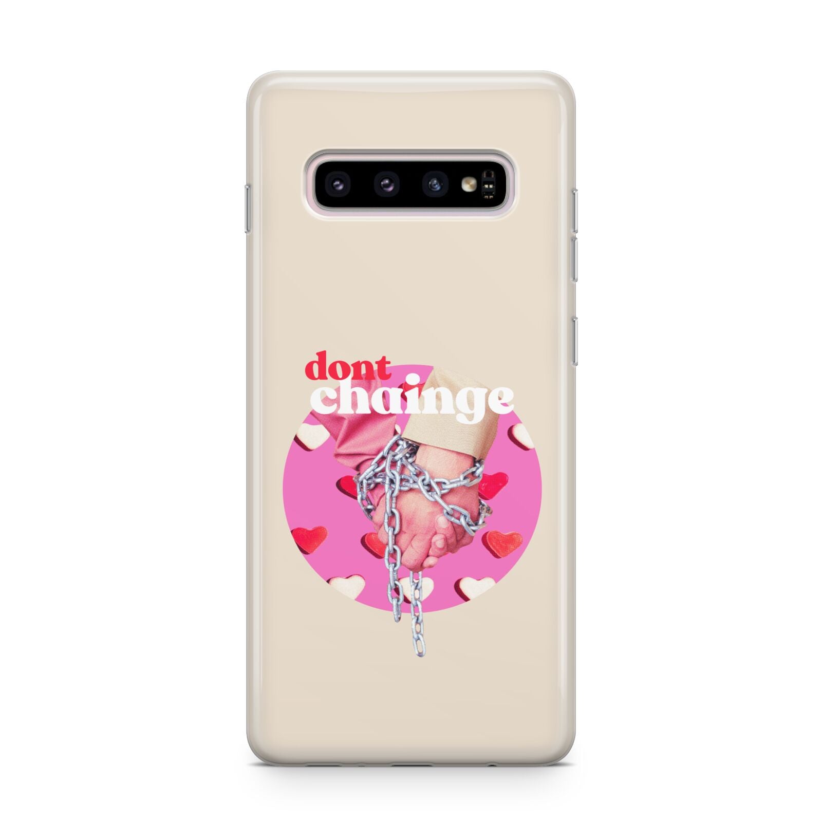 Retro Valentines Quote Samsung Galaxy S10 Plus Case