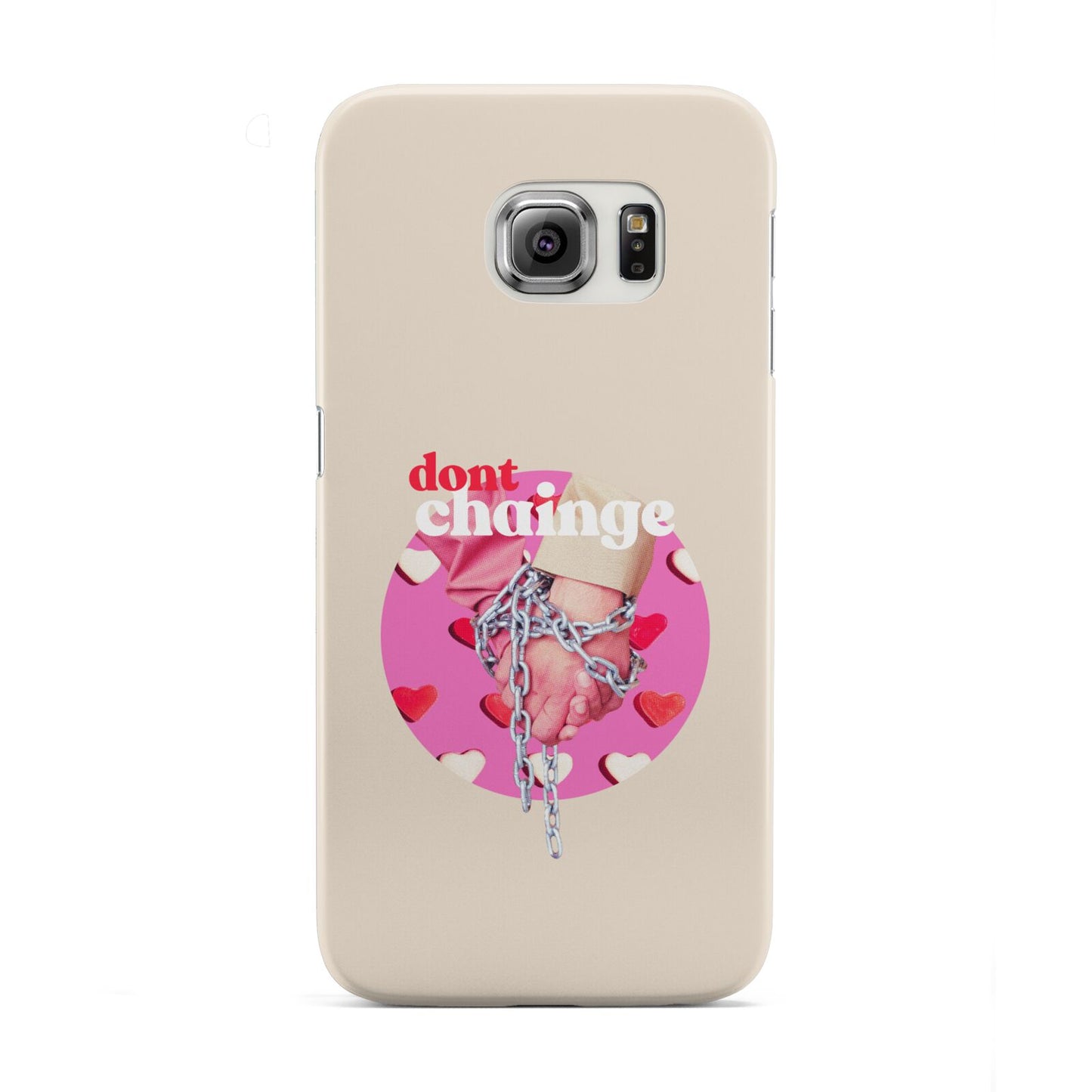 Retro Valentines Quote Samsung Galaxy S6 Edge Case