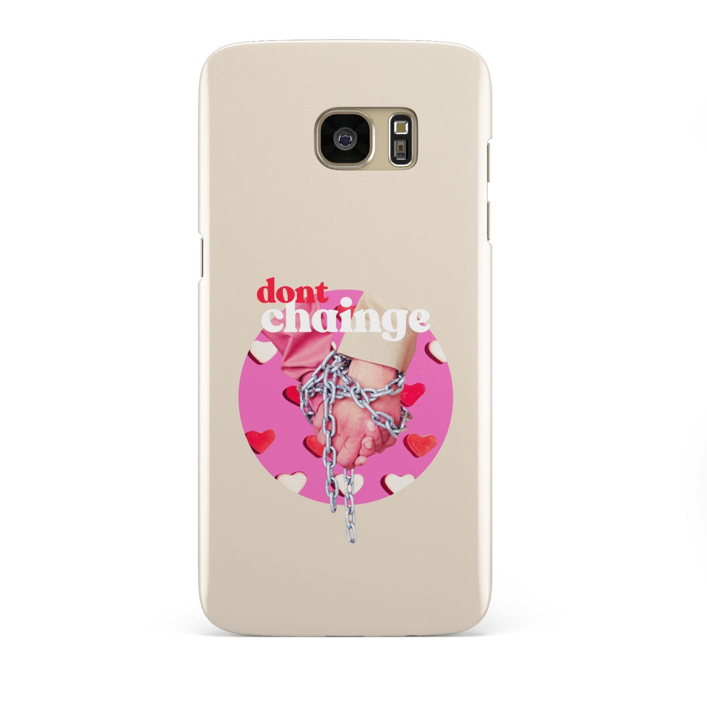 Retro Valentines Quote Samsung Galaxy S7 Edge Case