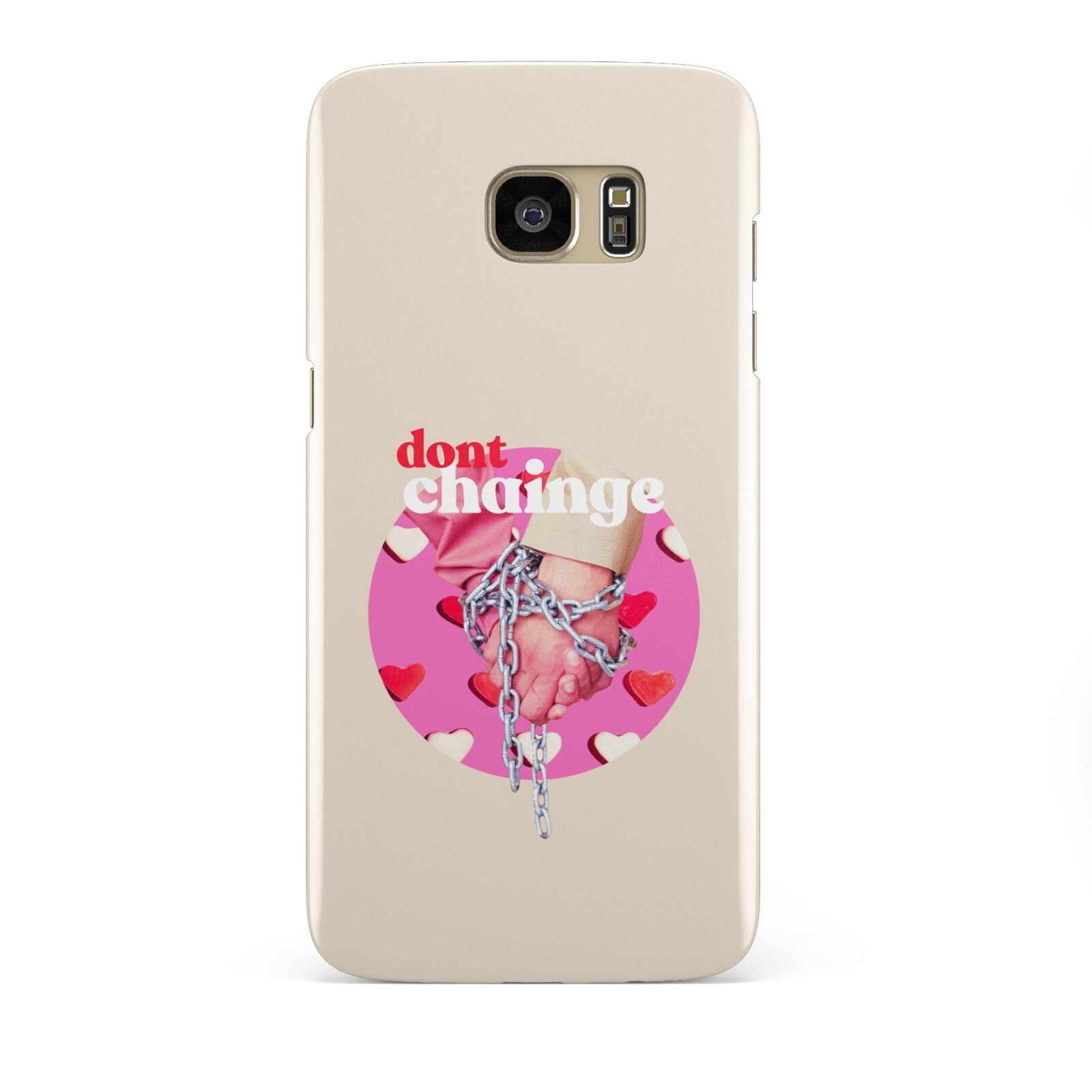 Retro Valentines Quote Samsung Galaxy S7 Edge Case