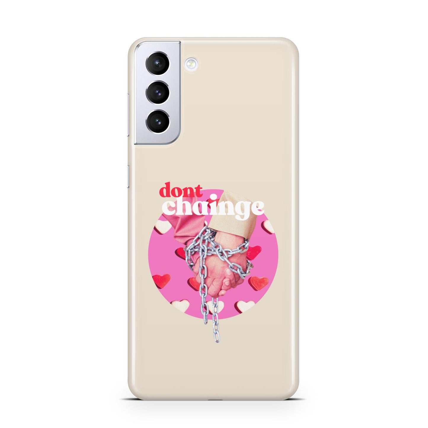 Retro Valentines Quote Samsung S21 Plus Case