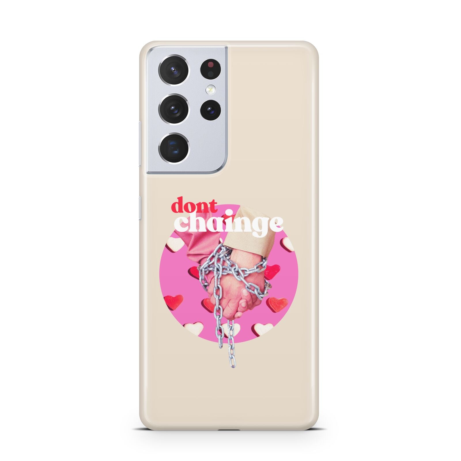 Retro Valentines Quote Samsung S21 Ultra Case