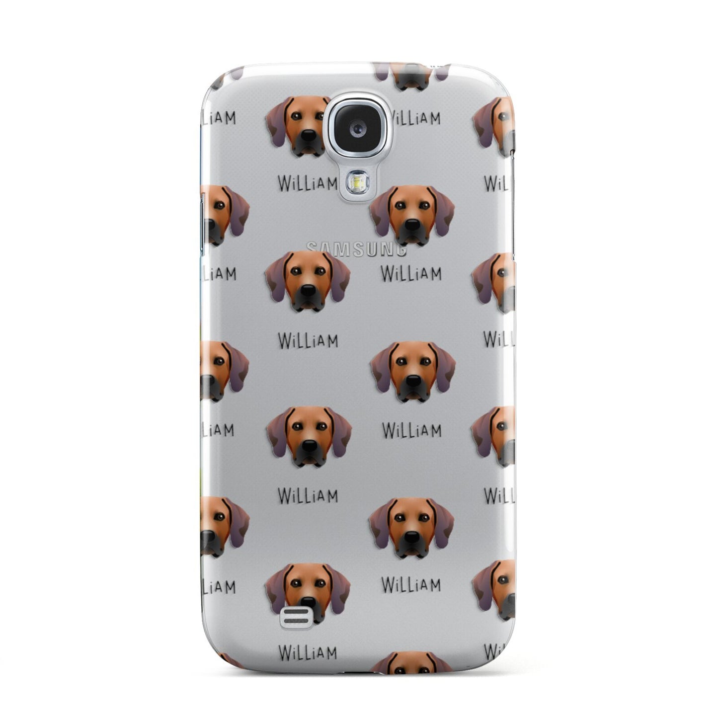 Rhodesian Ridgeback Icon with Name Samsung Galaxy S4 Case