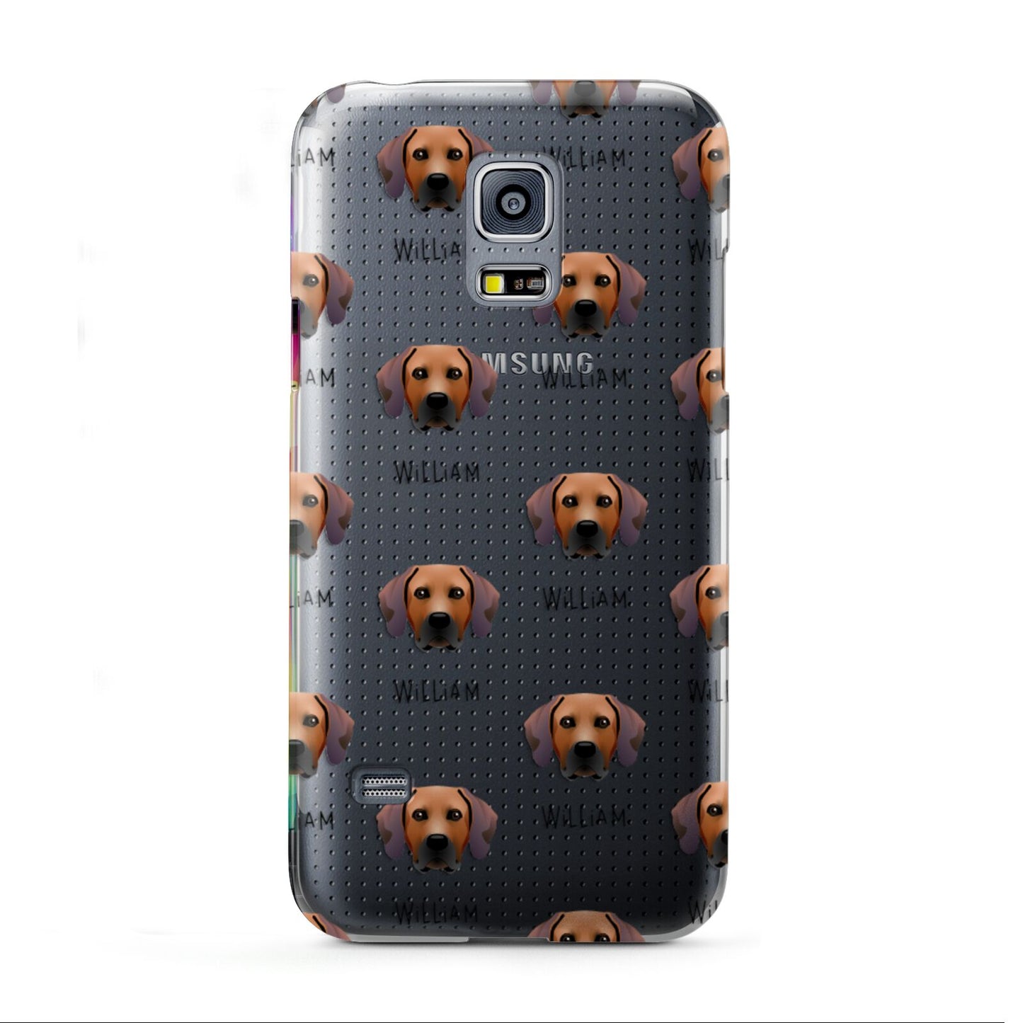 Rhodesian Ridgeback Icon with Name Samsung Galaxy S5 Mini Case