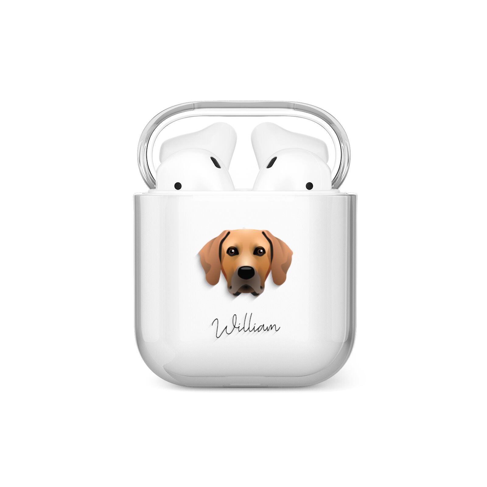 Rhodesian Ridgeback Personalised AirPods Case