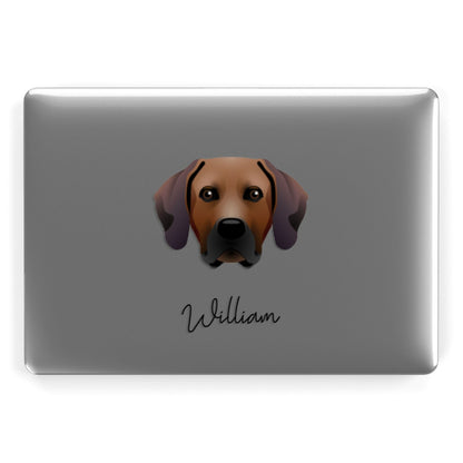 Rhodesian Ridgeback Personalised Apple MacBook Case