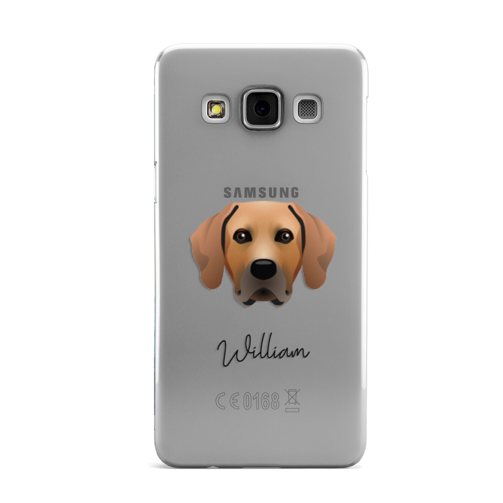 Rhodesian Ridgeback Personalised Samsung Galaxy A3 Case