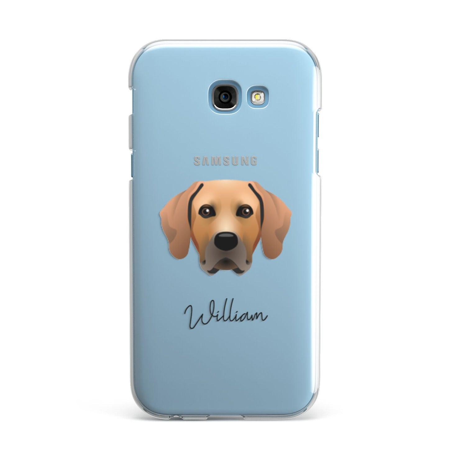 Rhodesian Ridgeback Personalised Samsung Galaxy A7 2017 Case