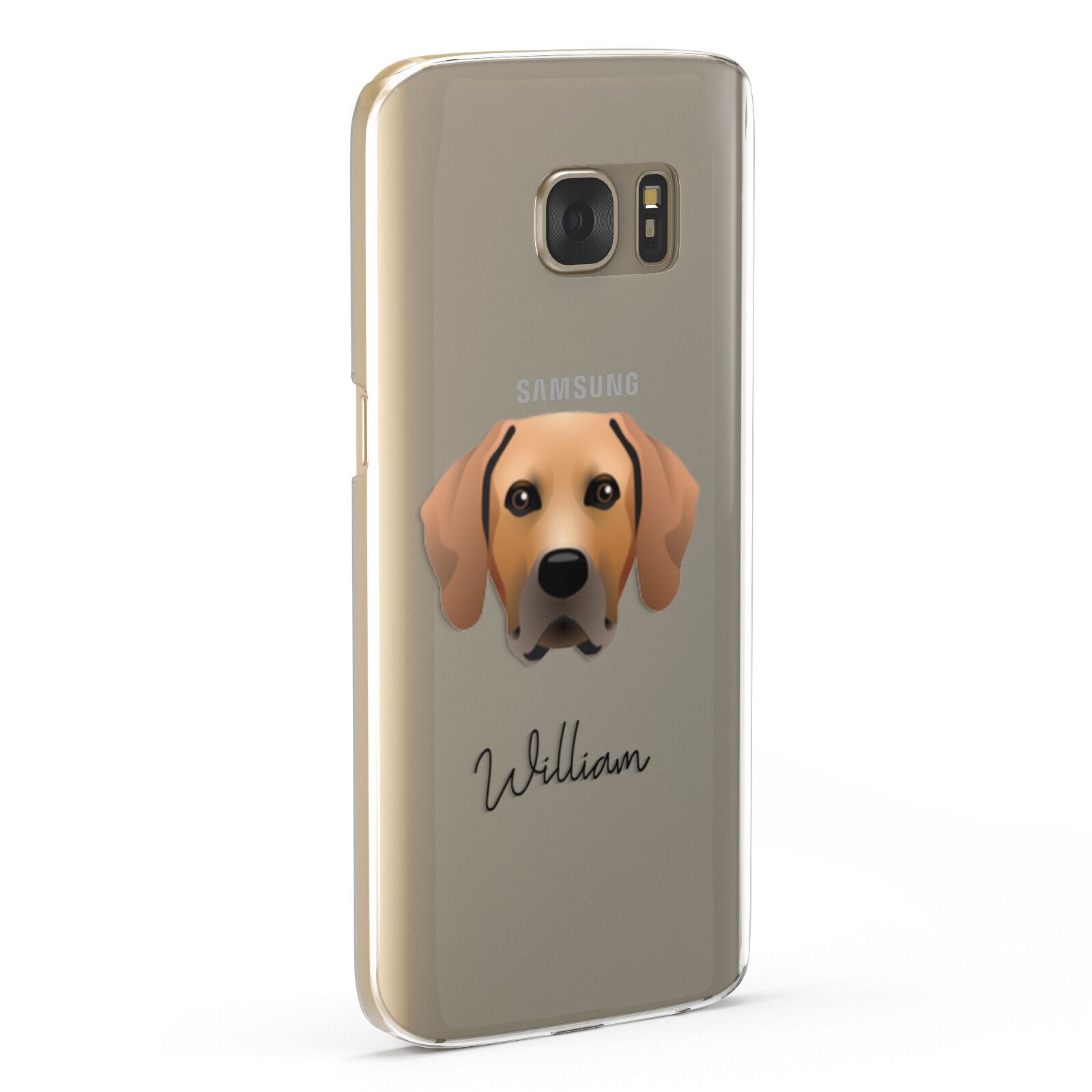 Rhodesian Ridgeback Personalised Samsung Galaxy Case Fourty Five Degrees