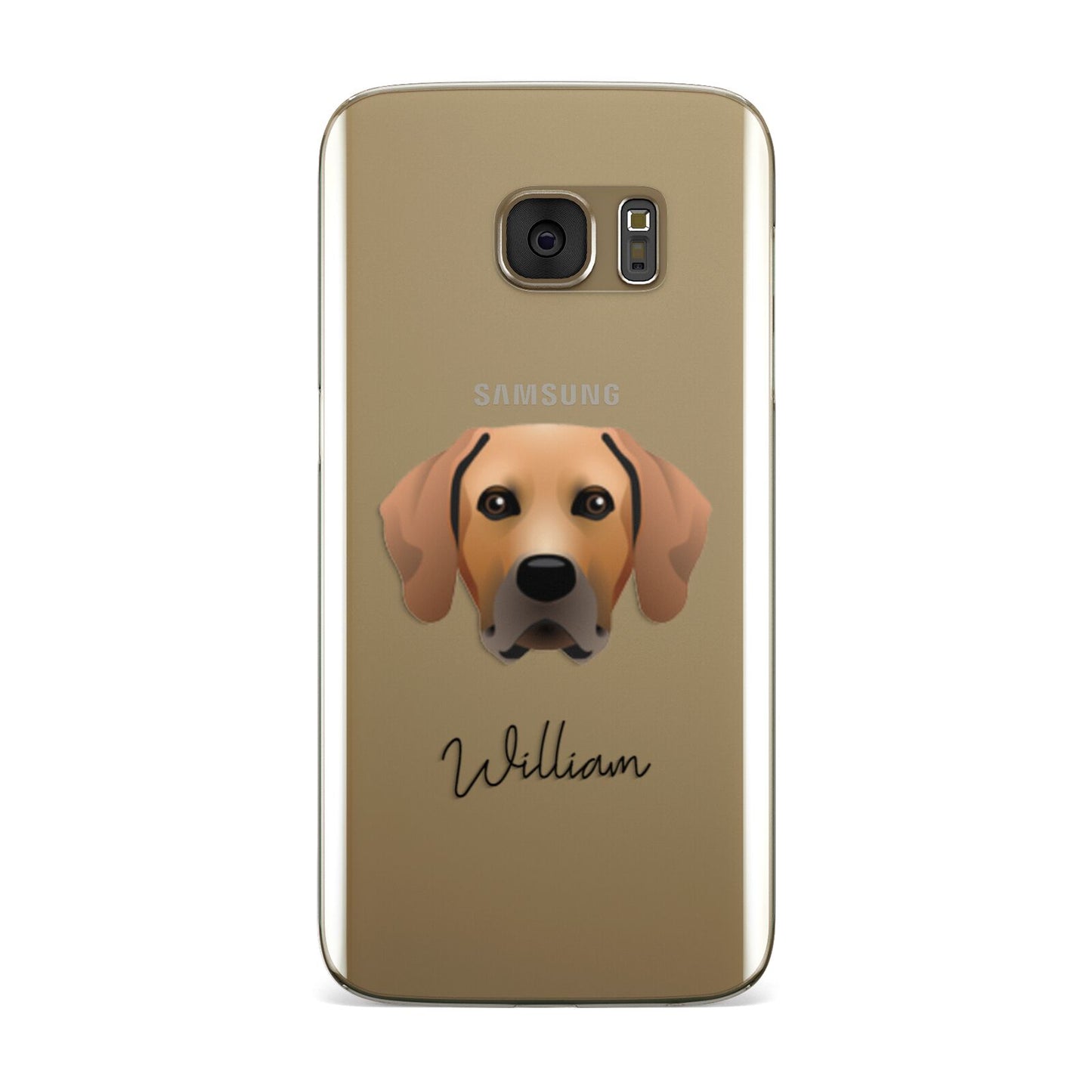 Rhodesian Ridgeback Personalised Samsung Galaxy Case