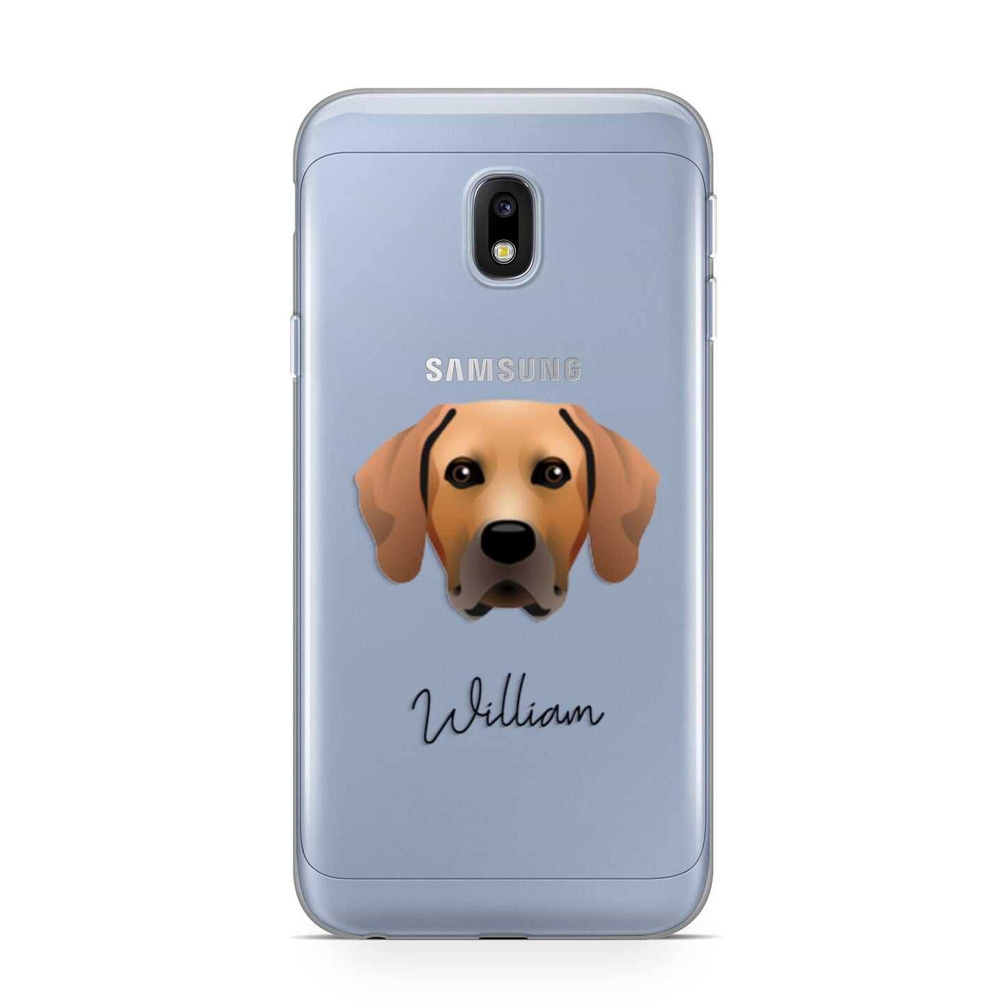 Rhodesian Ridgeback Personalised Samsung Galaxy J3 2017 Case