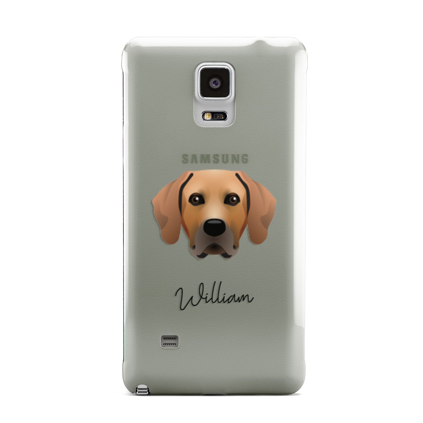 Rhodesian Ridgeback Personalised Samsung Galaxy Note 4 Case