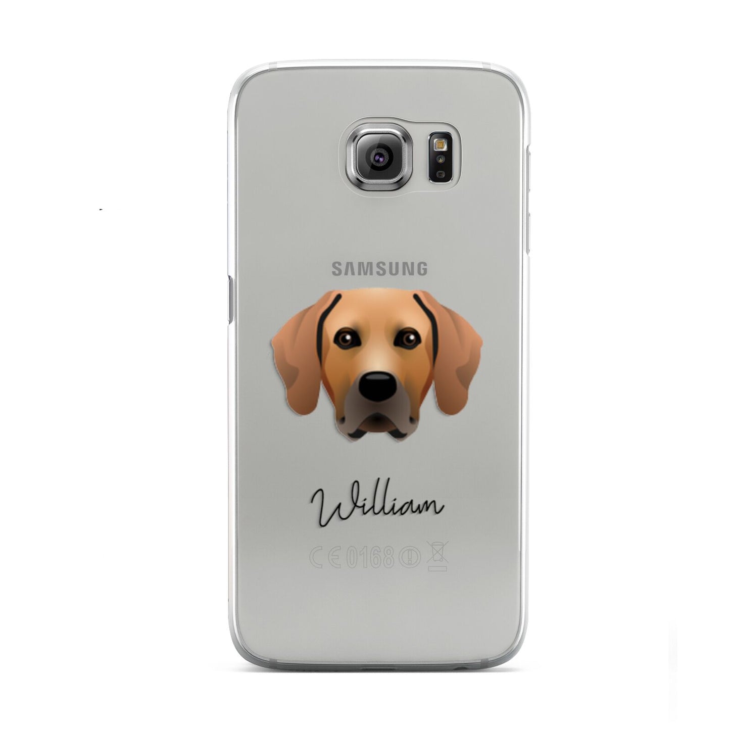 Rhodesian Ridgeback Personalised Samsung Galaxy S6 Case