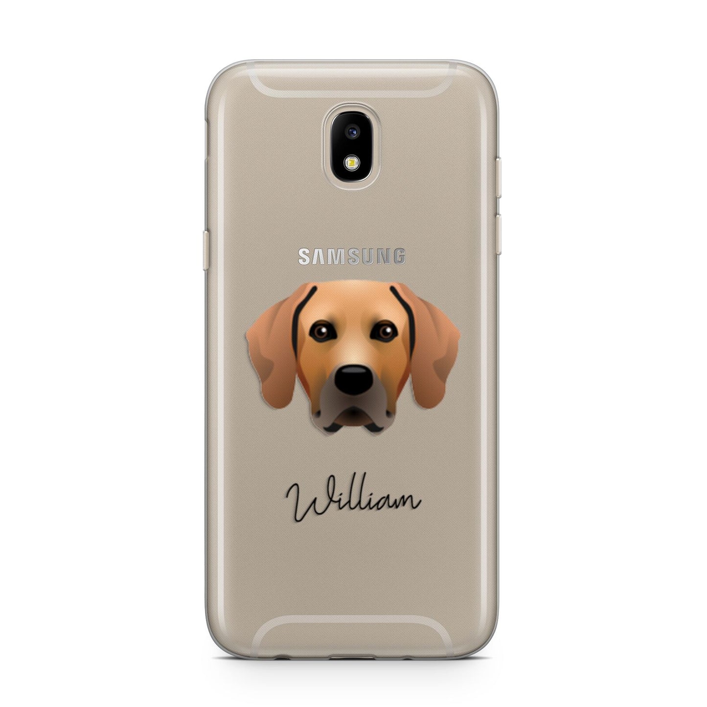 Rhodesian Ridgeback Personalised Samsung J5 2017 Case