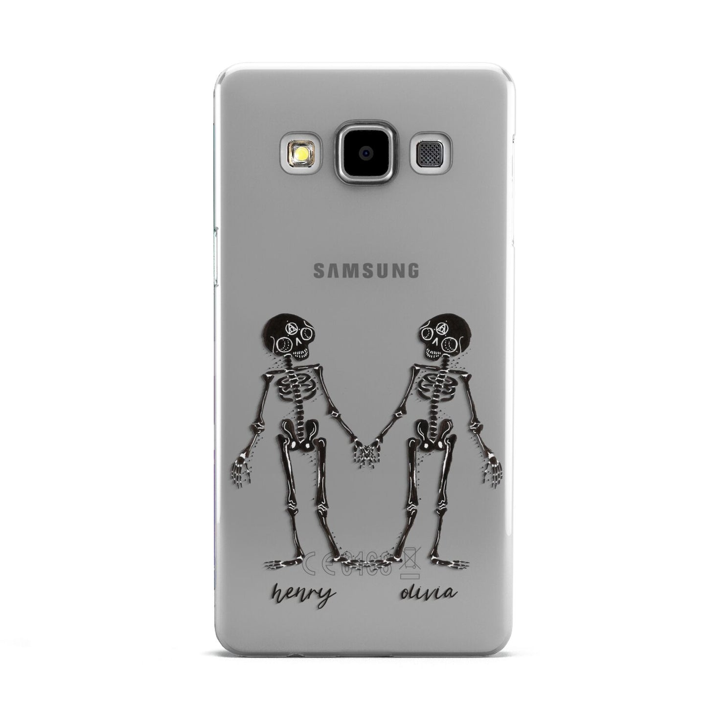 Romantic Skeletons Personalised Samsung Galaxy A5 Case