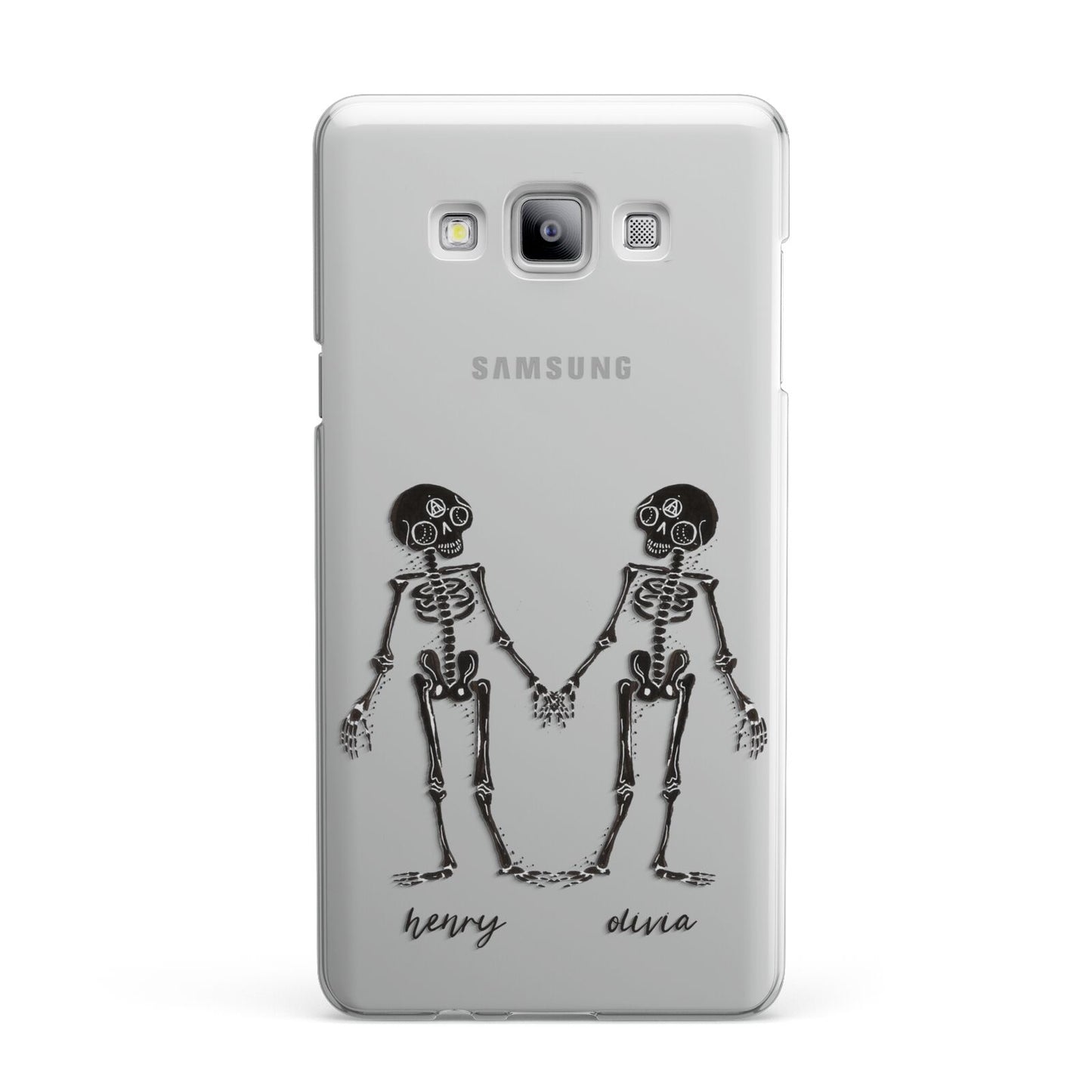 Romantic Skeletons Personalised Samsung Galaxy A7 2015 Case