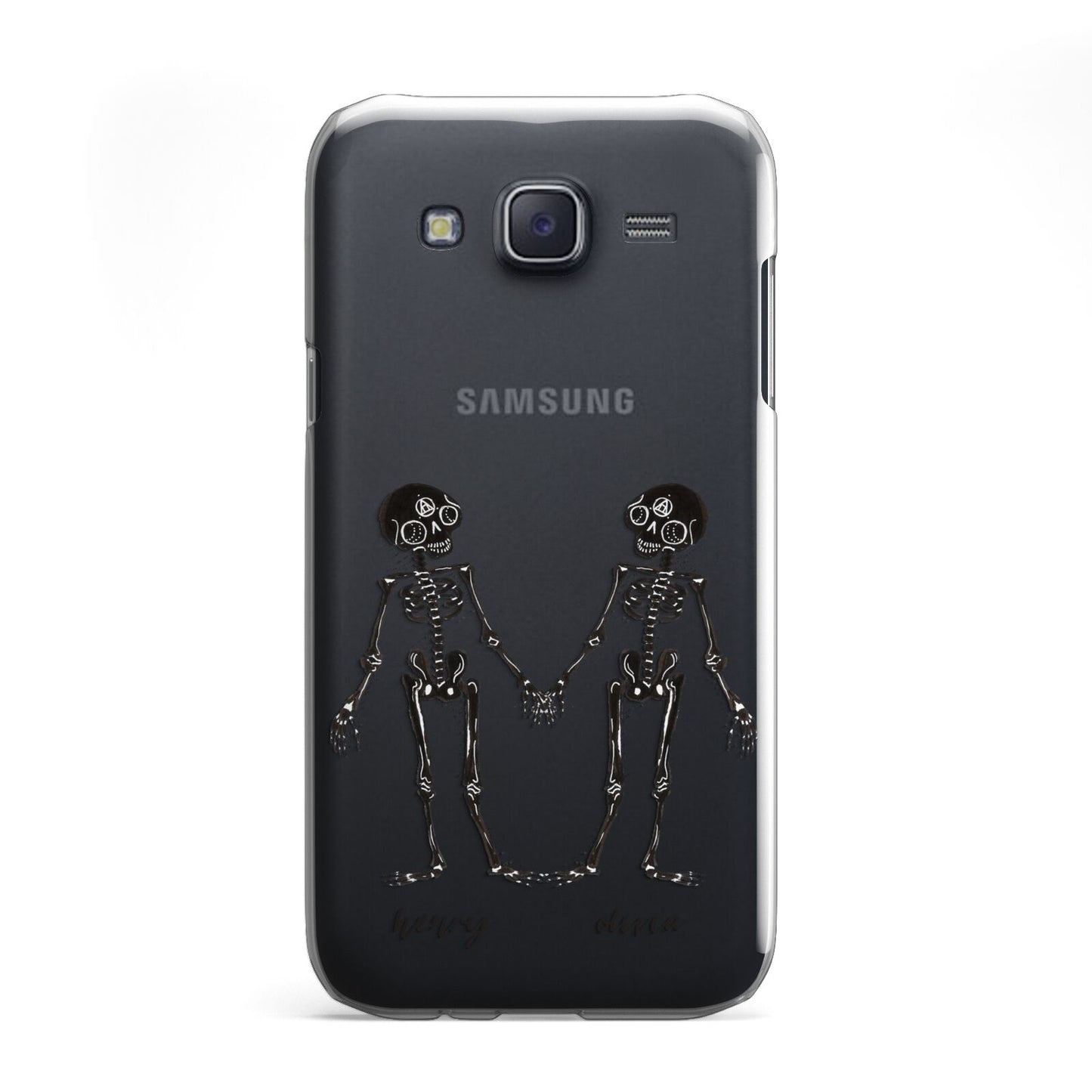 Romantic Skeletons Personalised Samsung Galaxy J5 Case