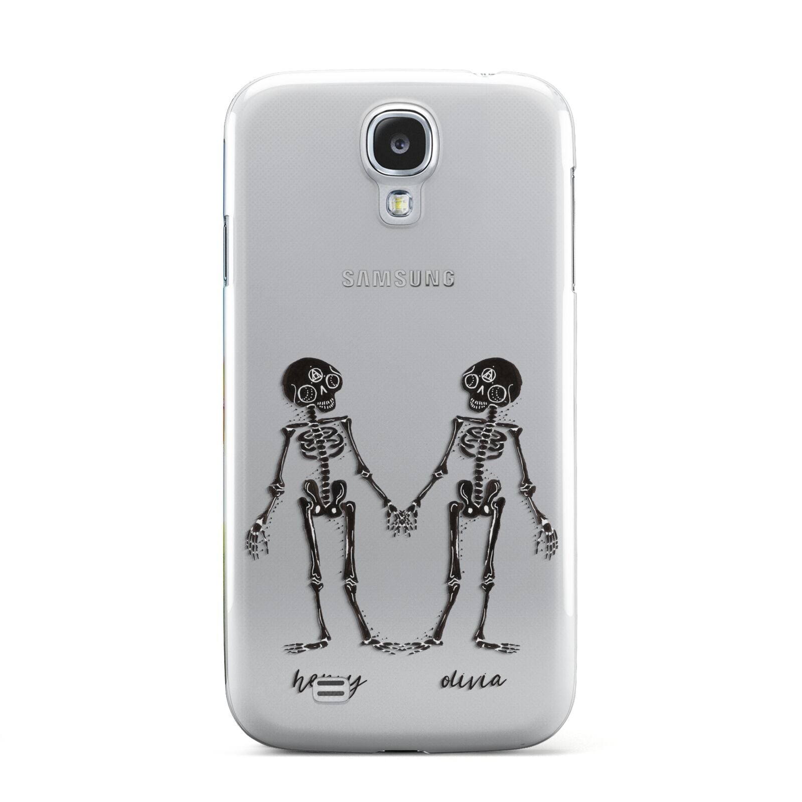 Romantic Skeletons Personalised Samsung Galaxy S4 Case