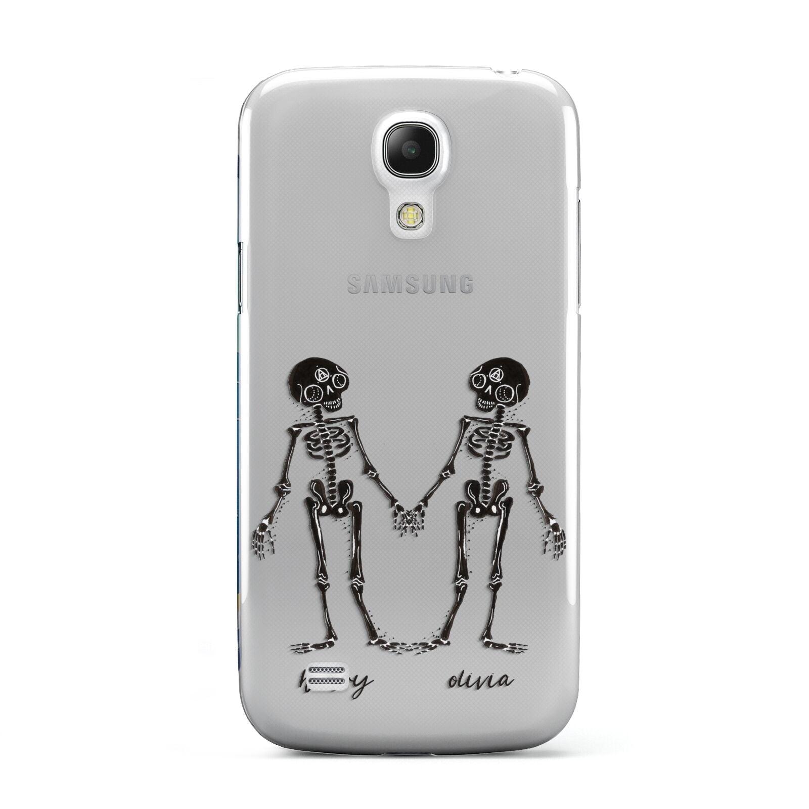 Romantic Skeletons Personalised Samsung Galaxy S4 Mini Case