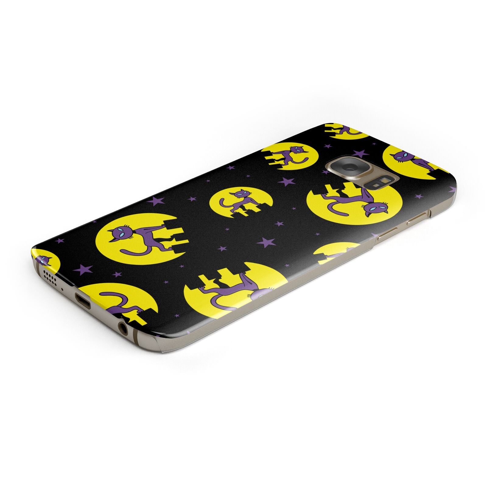 Rooftop Cats Samsung Galaxy Case Bottom Cutout