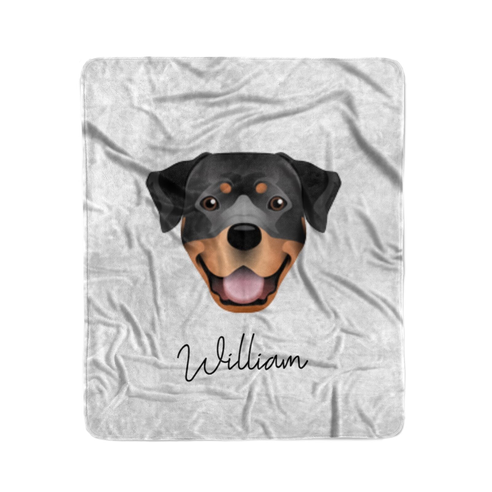 Rottweiler throw clearance blanket