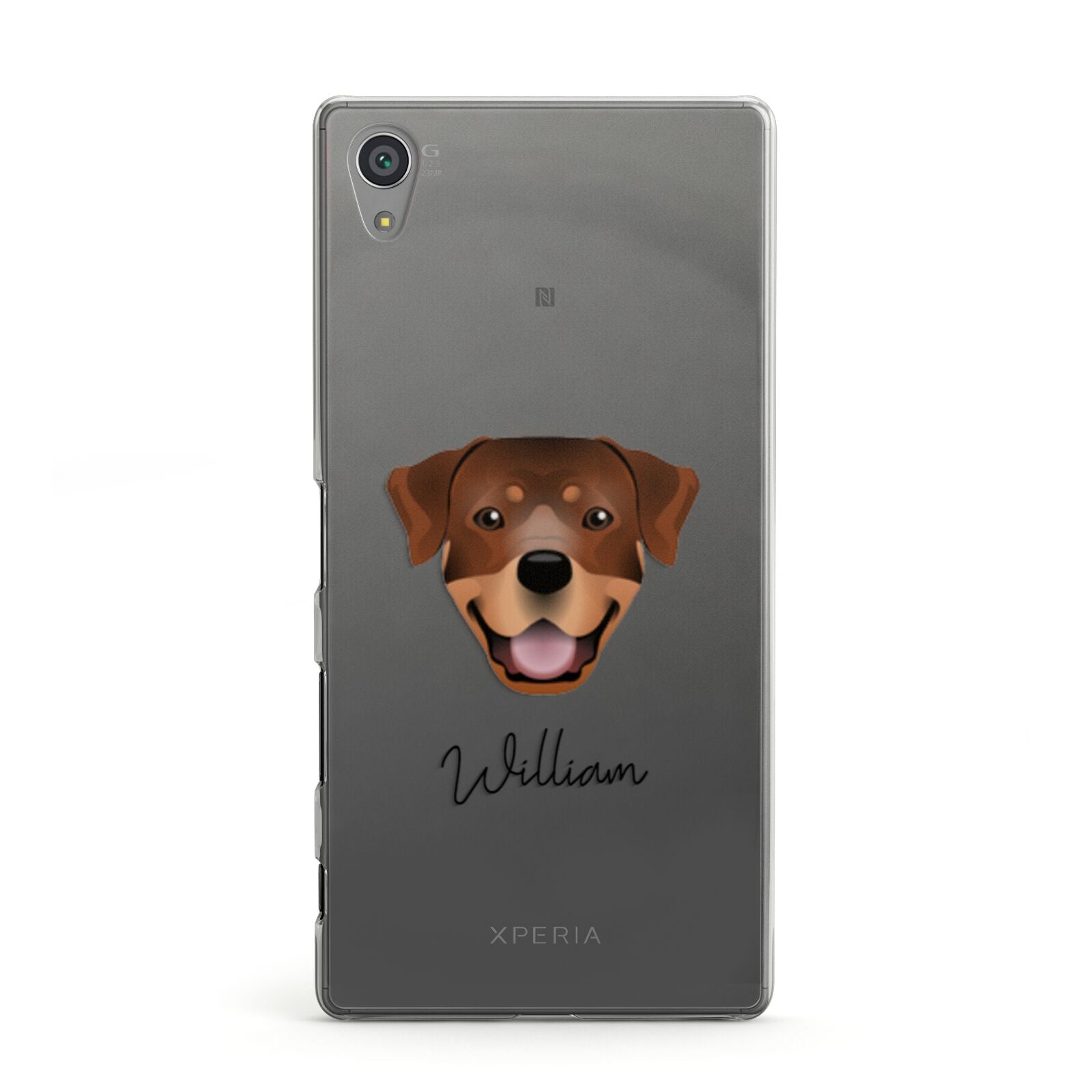 Rottweiler Personalised Sony Xperia Case