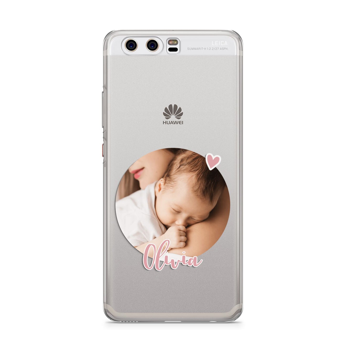 Round Photo Love Upload Huawei P10 Phone Case