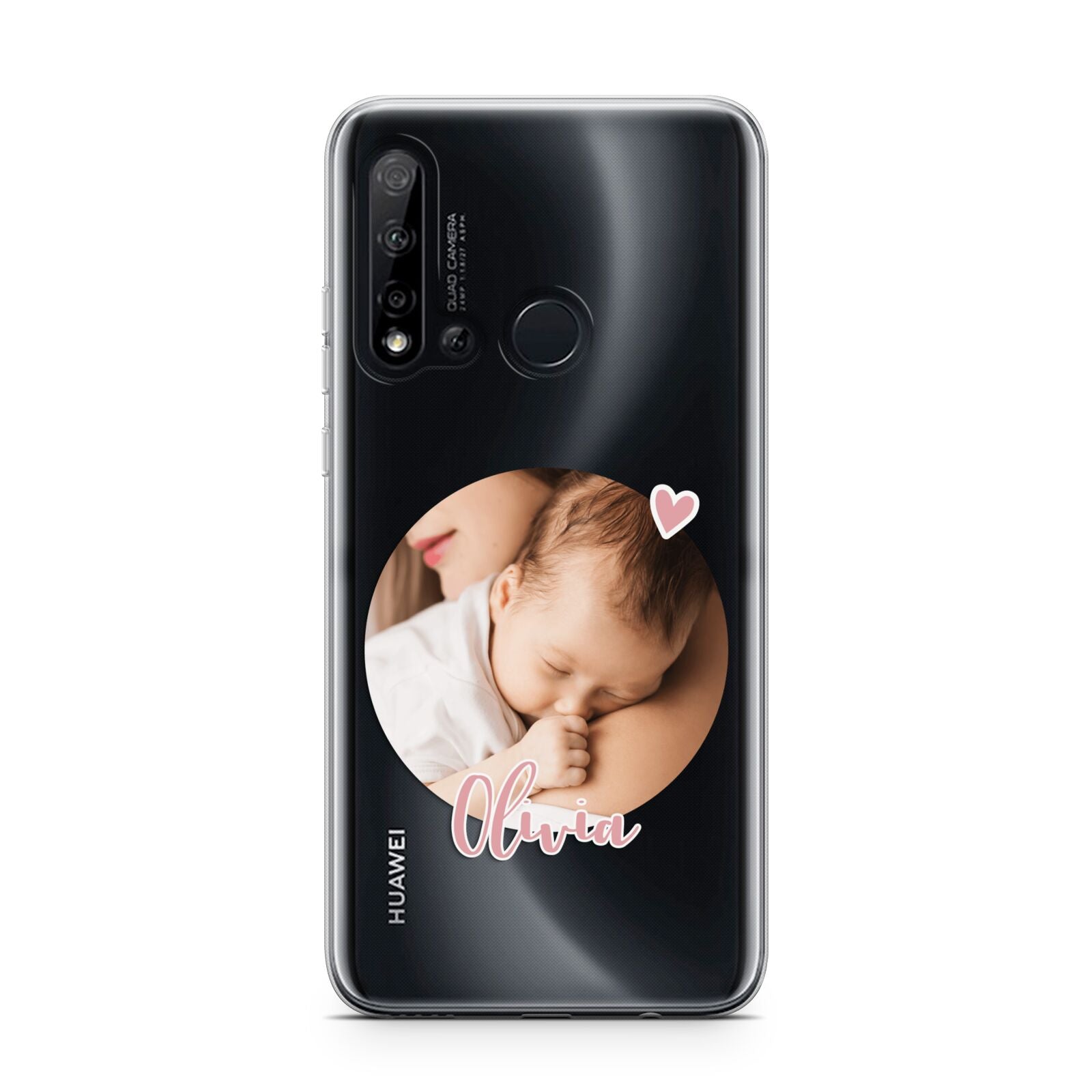 Round Photo Love Upload Huawei P20 Lite 5G Phone Case