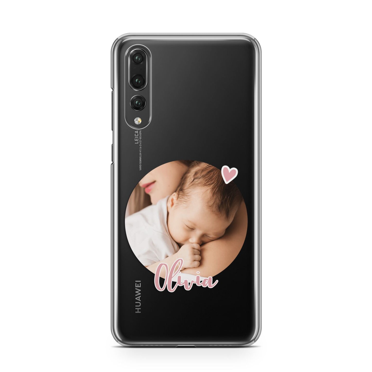 Round Photo Love Upload Huawei P20 Pro Phone Case