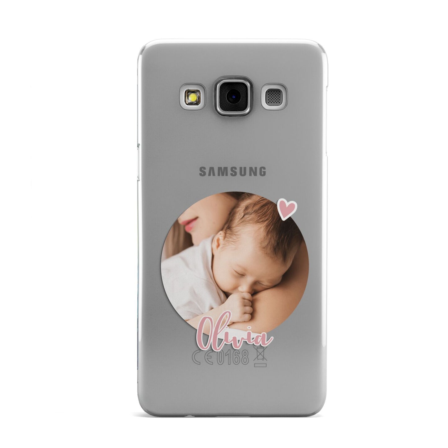 Round Photo Love Upload Samsung Galaxy A3 Case