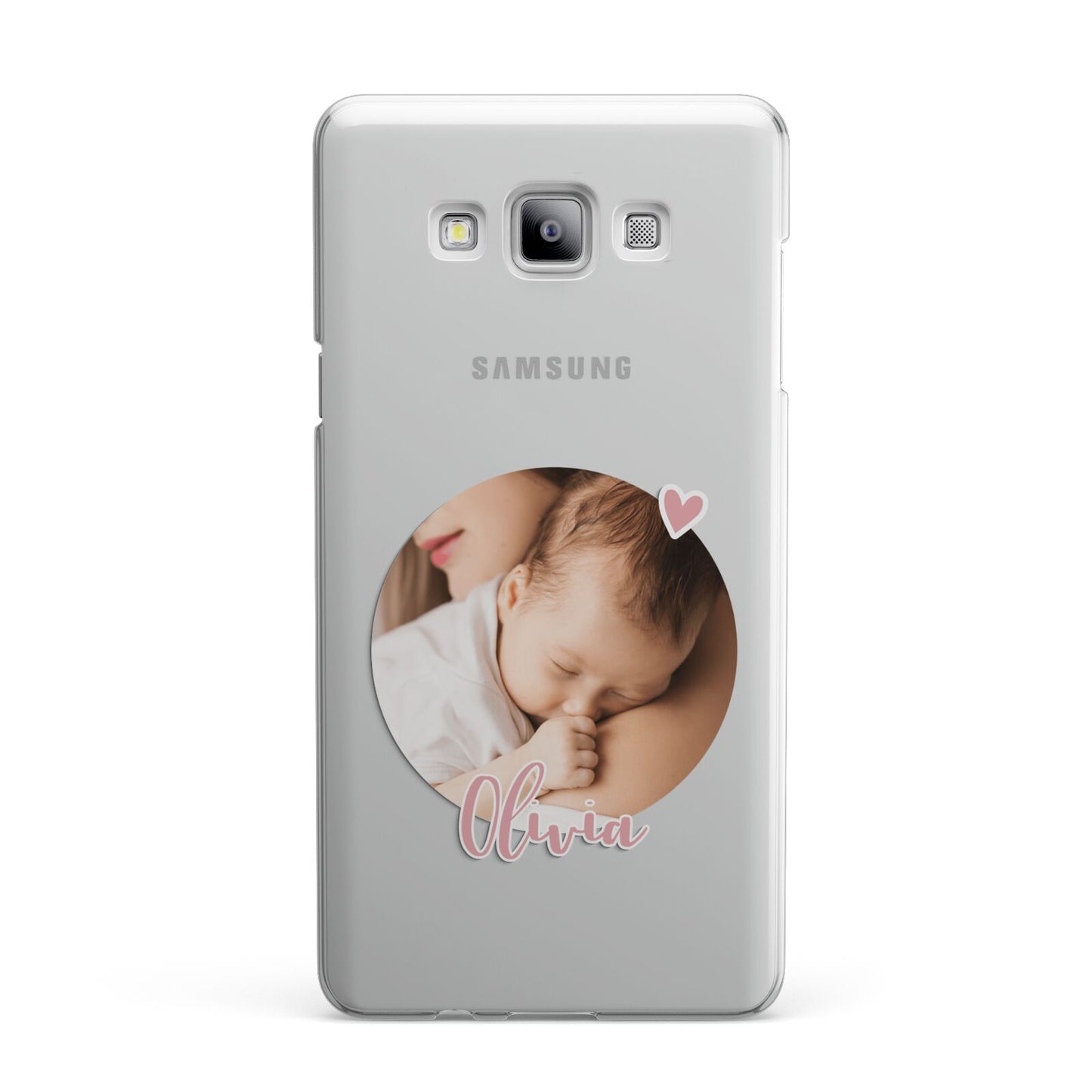 Round Photo Love Upload Samsung Galaxy A7 2015 Case