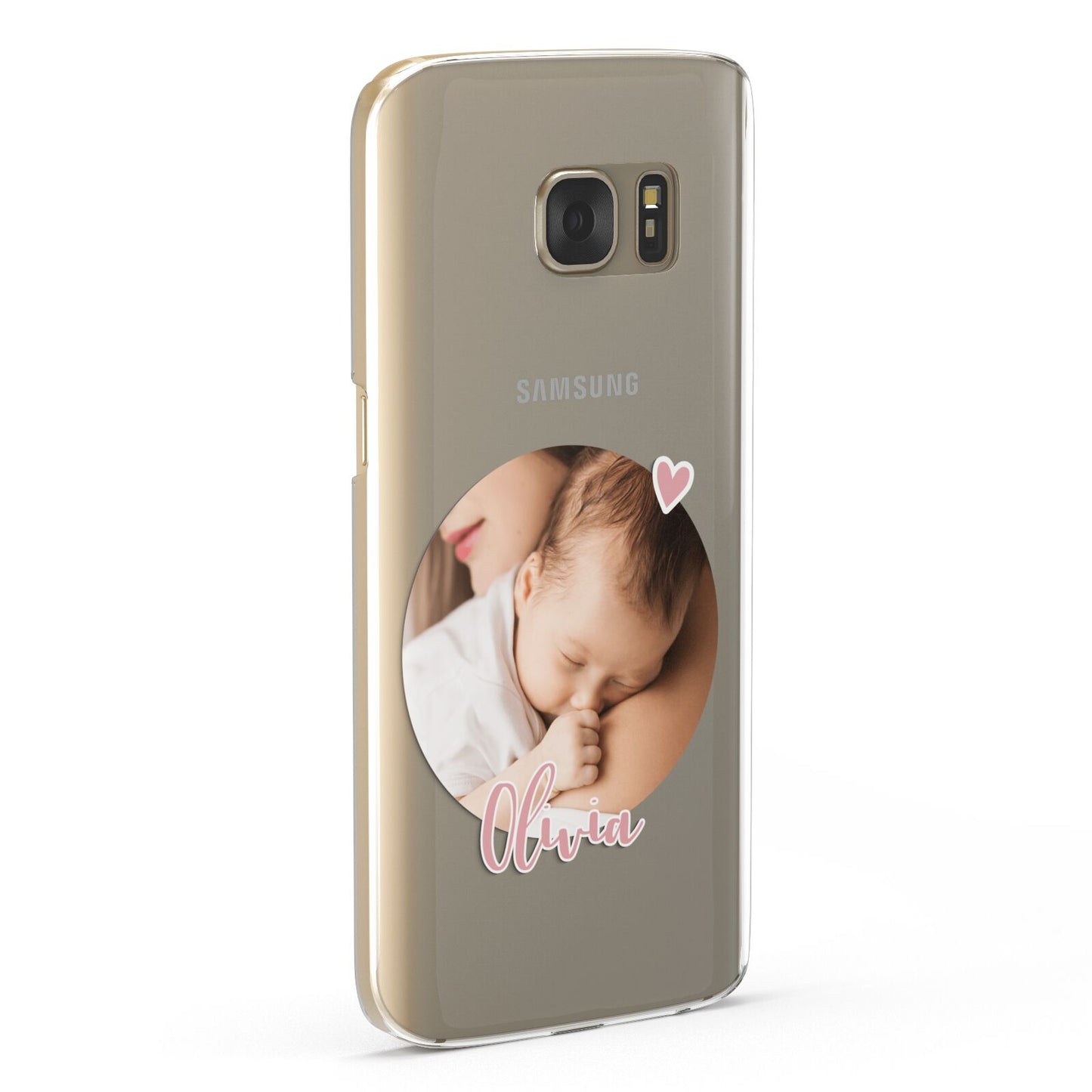 Round Photo Love Upload Samsung Galaxy Case Fourty Five Degrees