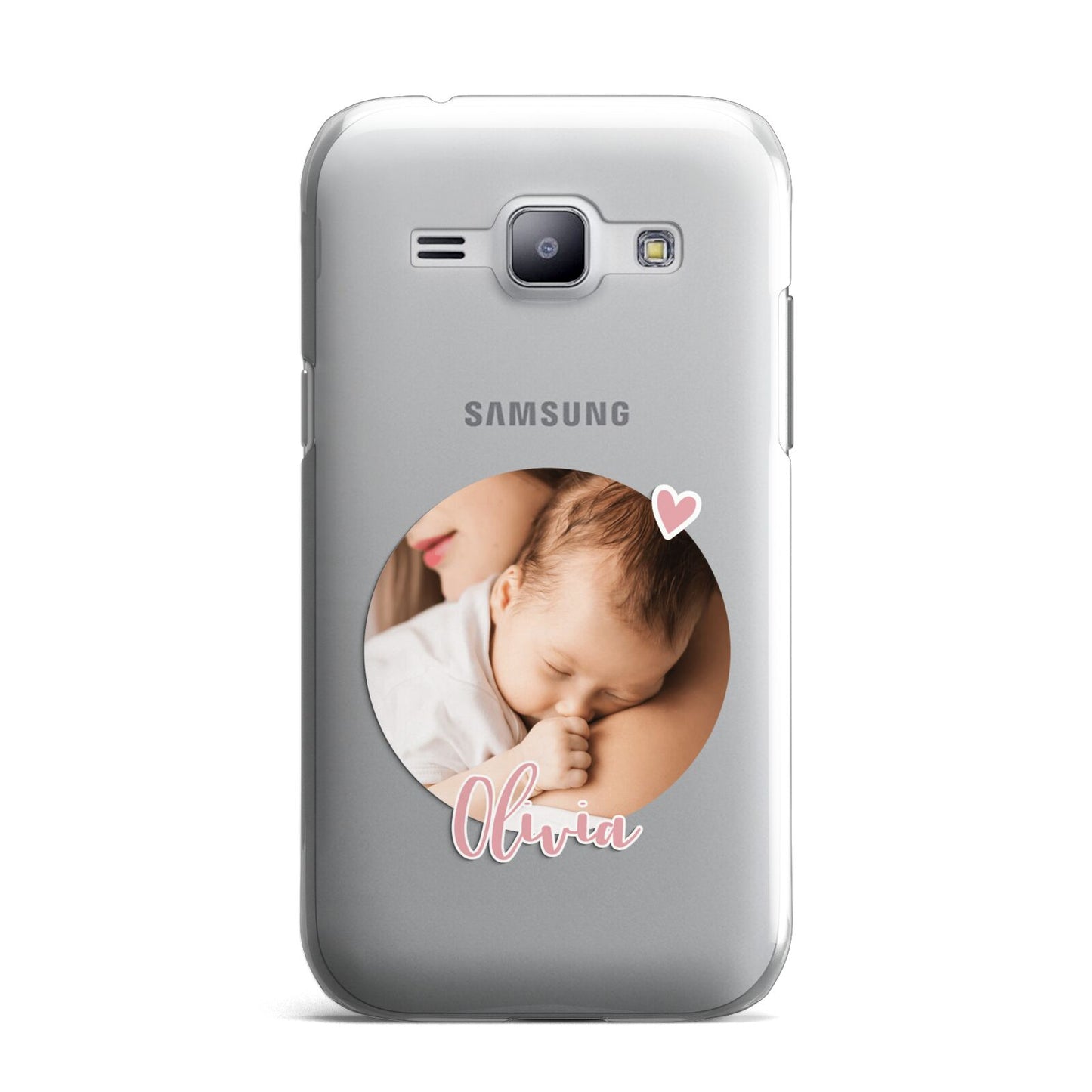 Round Photo Love Upload Samsung Galaxy J1 2015 Case