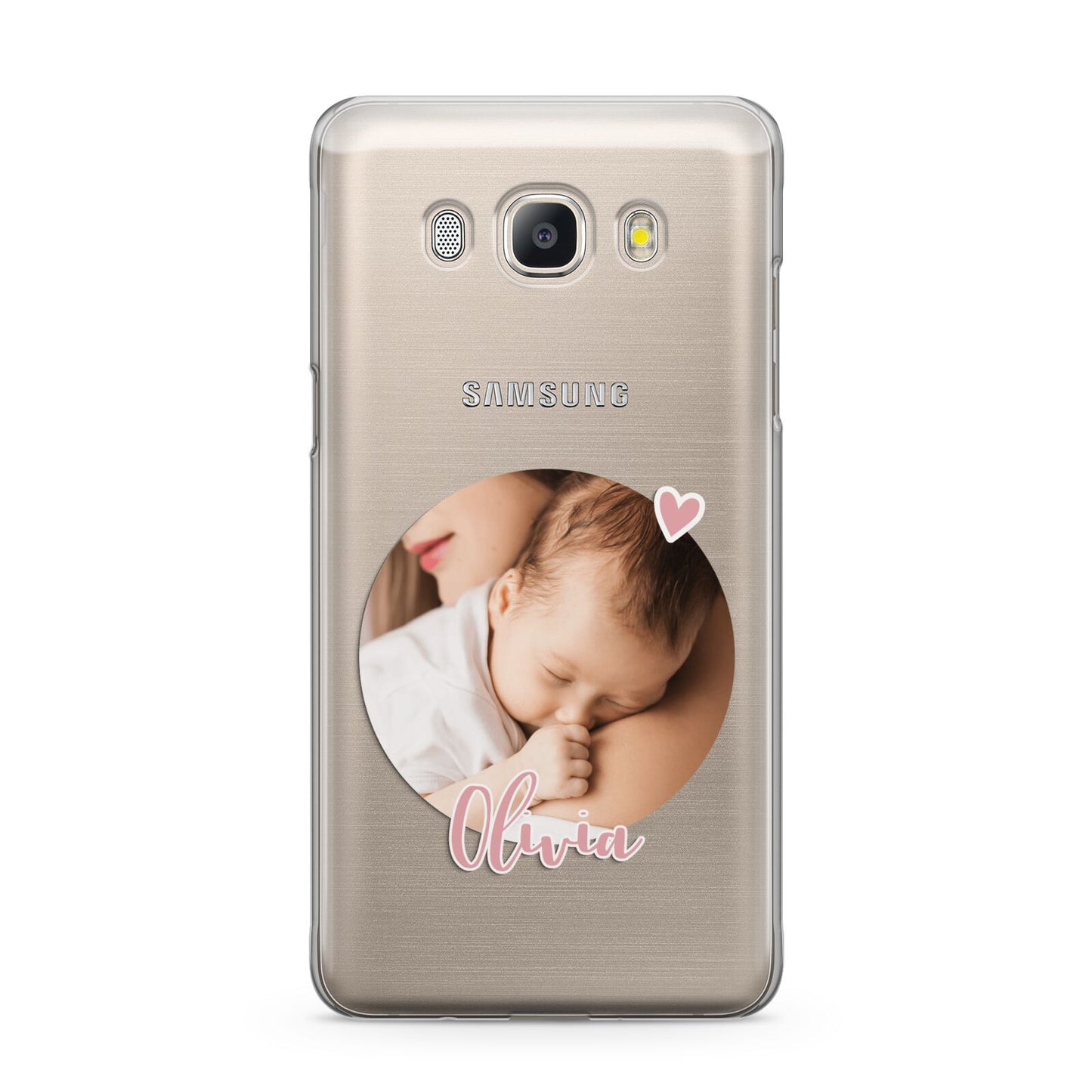 Round Photo Love Upload Samsung Galaxy J5 2016 Case