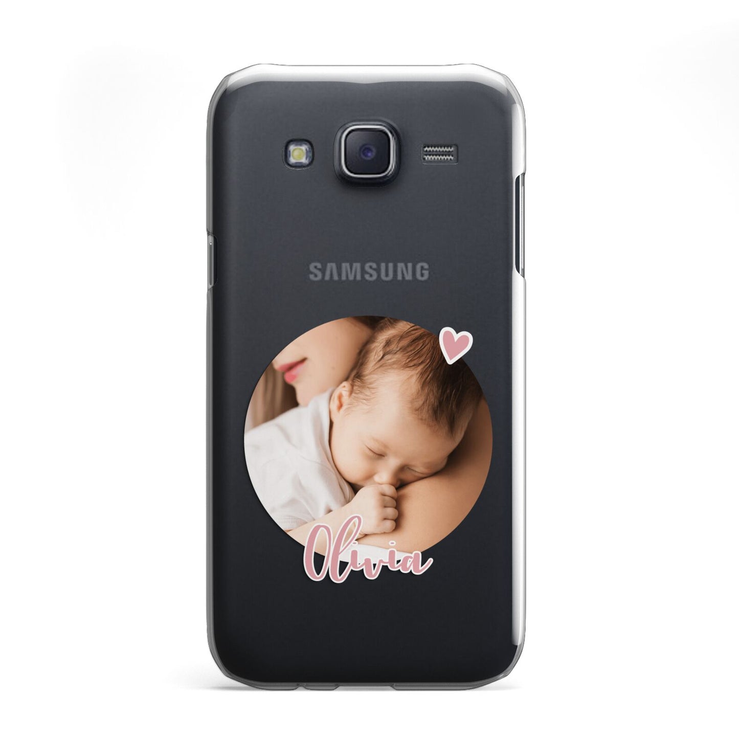 Round Photo Love Upload Samsung Galaxy J5 Case