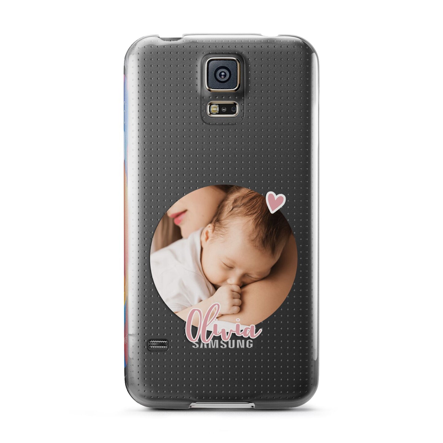 Round Photo Love Upload Samsung Galaxy S5 Case