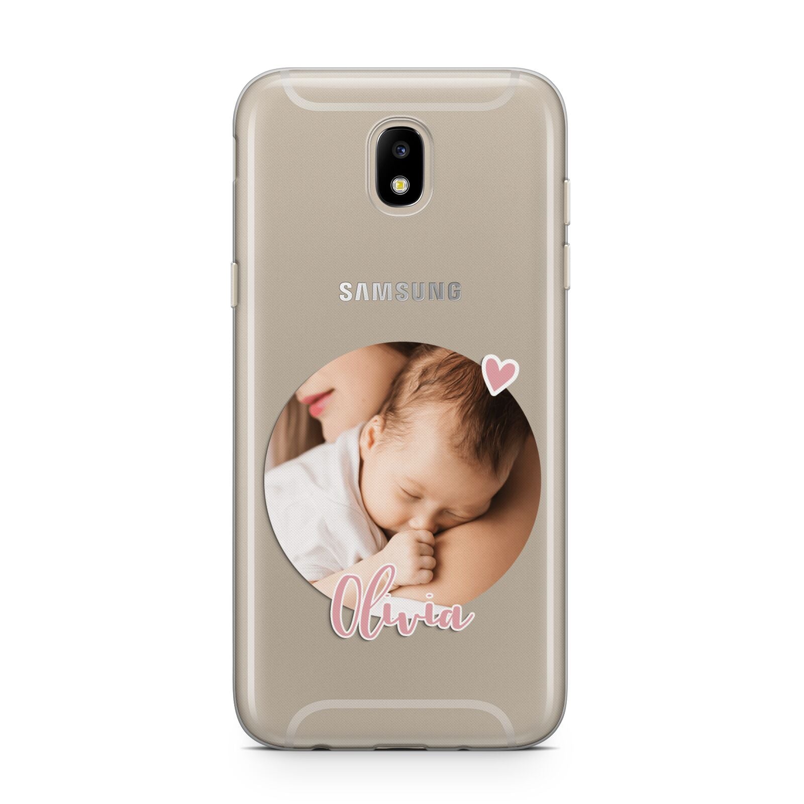 Round Photo Love Upload Samsung J5 2017 Case