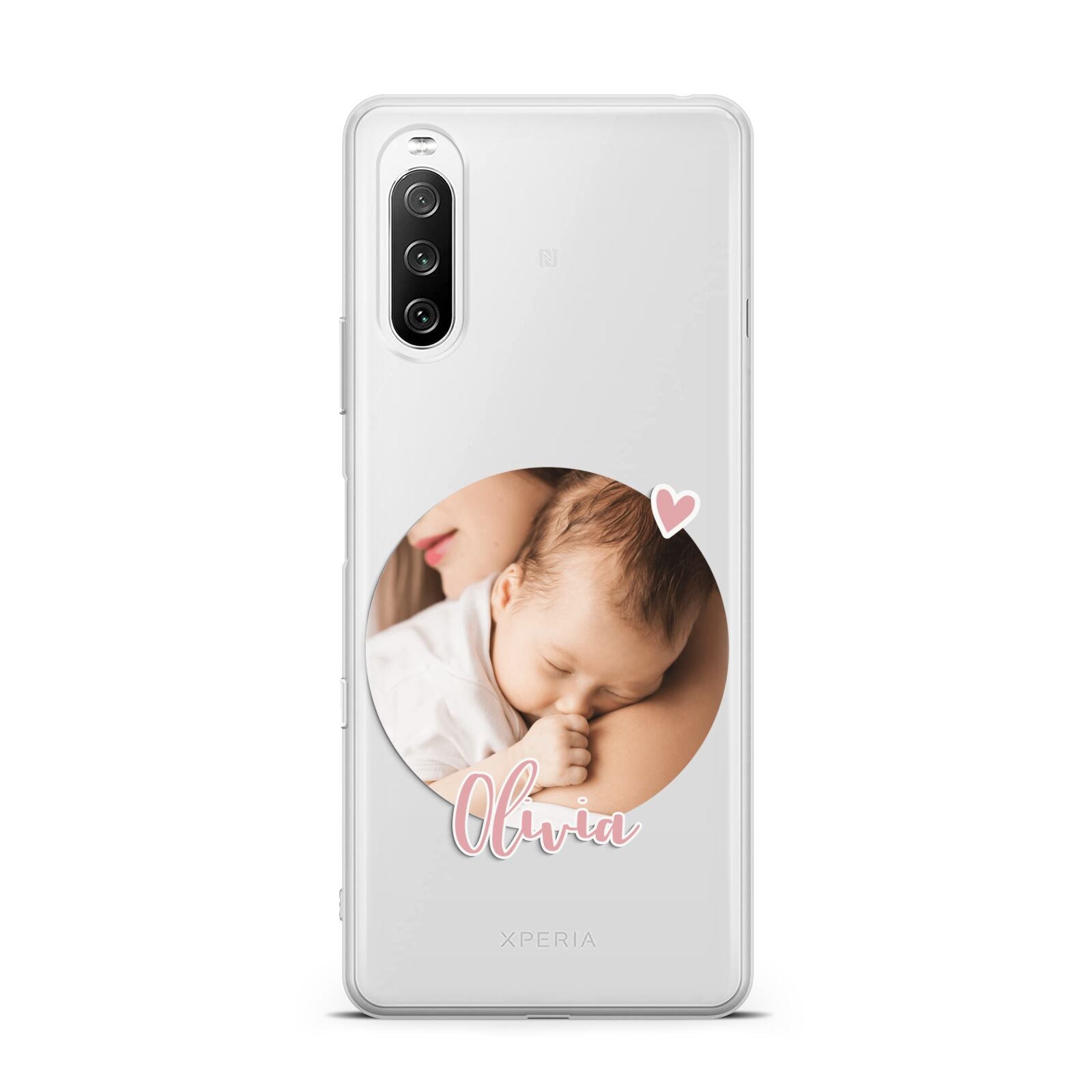 Round Photo Love Upload Sony Xperia 10 III Case