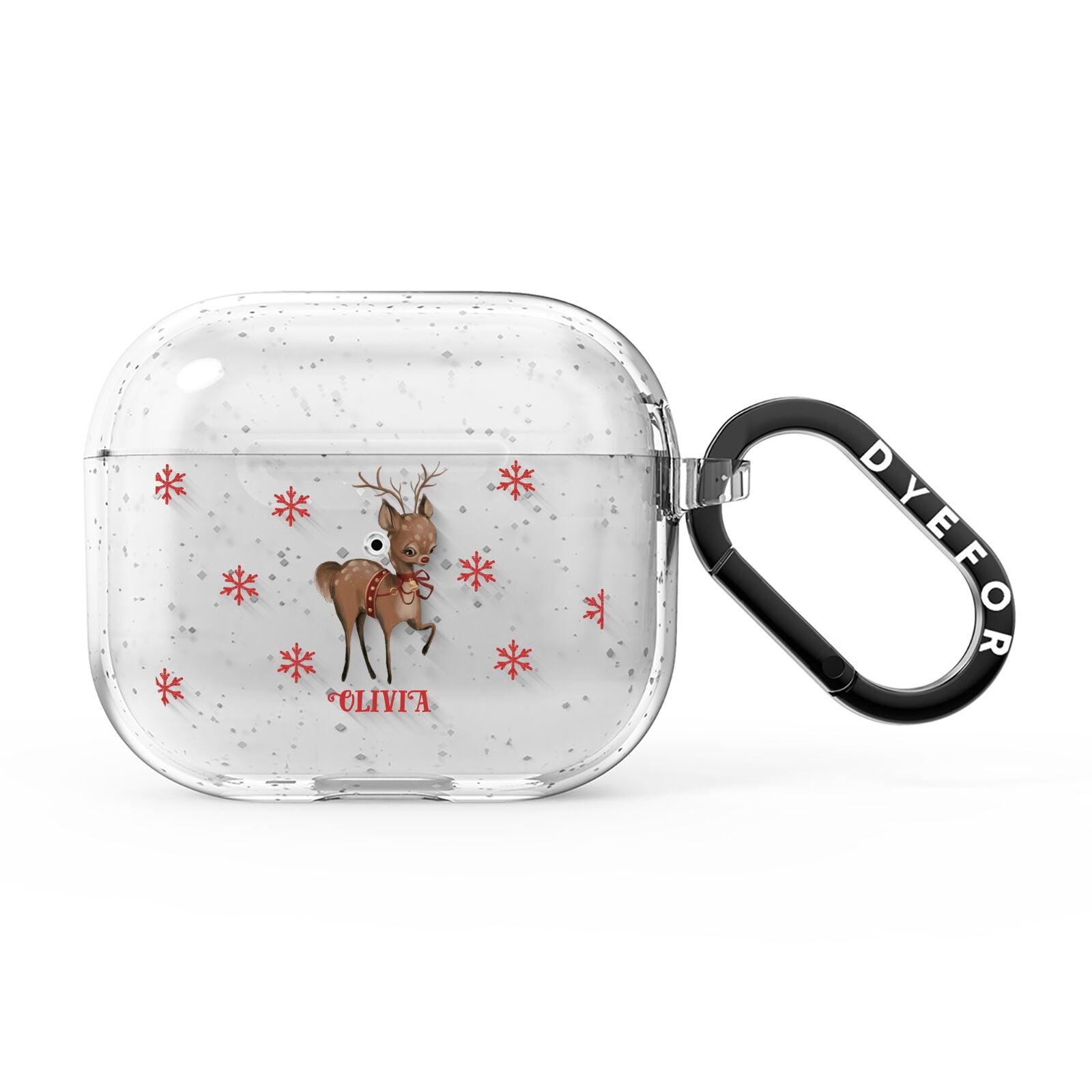 Rudolph Delivery AirPods Glitter Case 3rd Gen