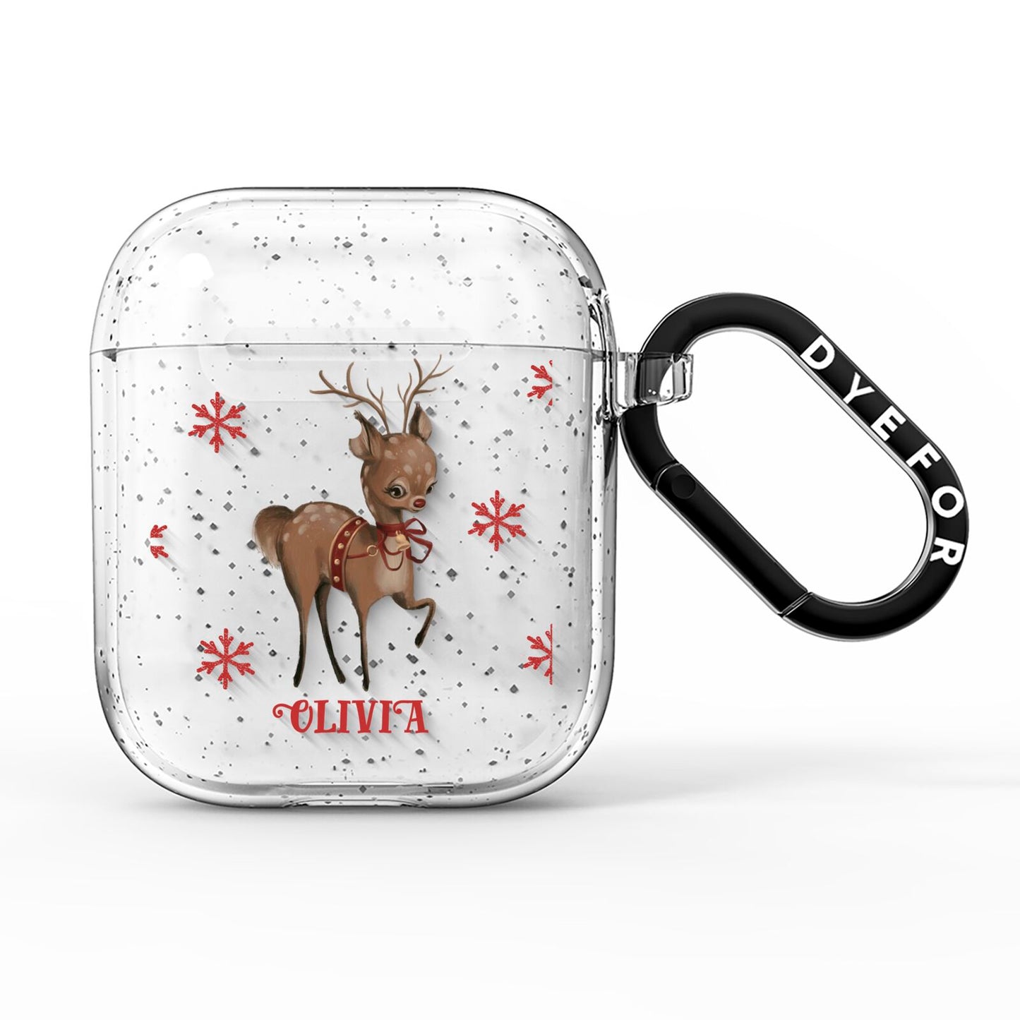 Rudolph Delivery AirPods Glitter Case