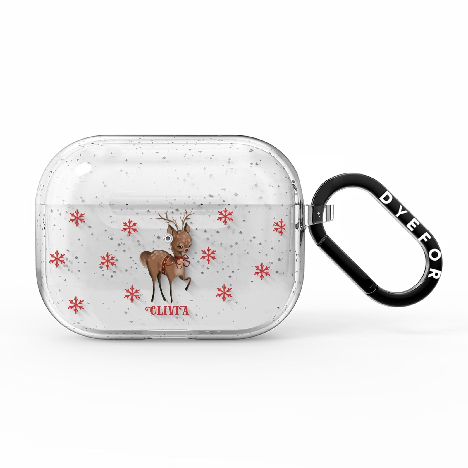 Rudolph Delivery AirPods Pro Glitter Case