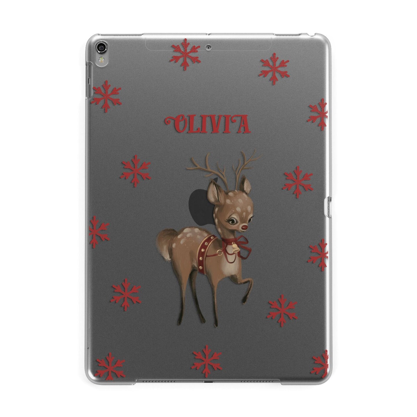 Rudolph Delivery Apple iPad Grey Case