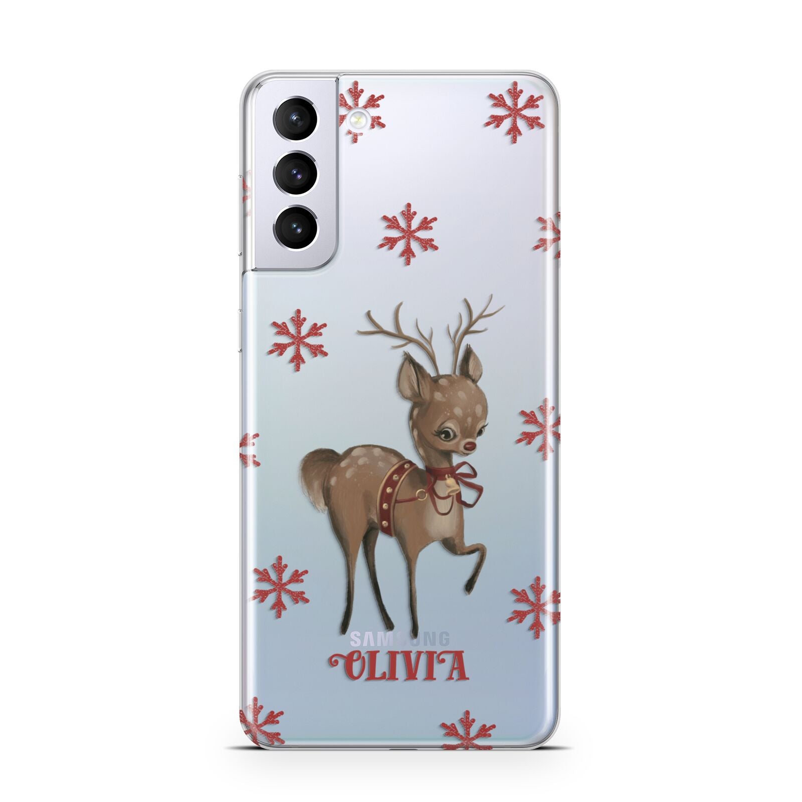 Rudolph Delivery Samsung S21 Plus Case