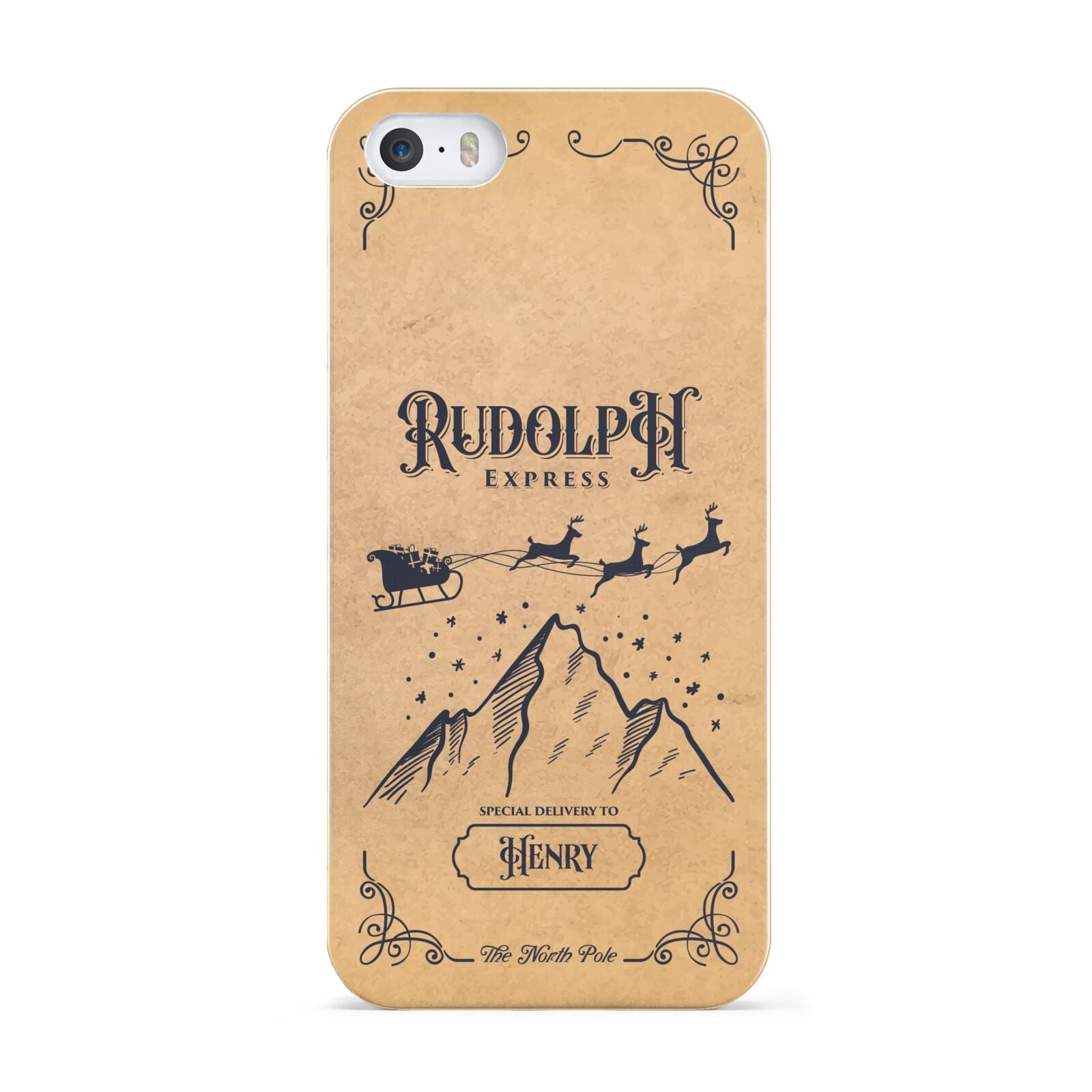 Rudolph Express Custom Apple iPhone 5 Case